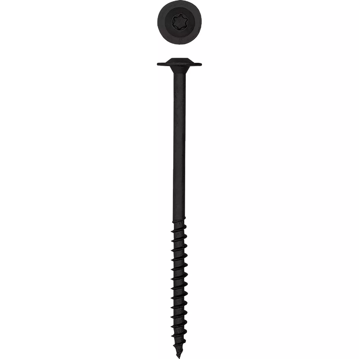 SPAX 5/16 In. x 5 In. Washer Head Black HCR PowerLag Screw (150-Count)