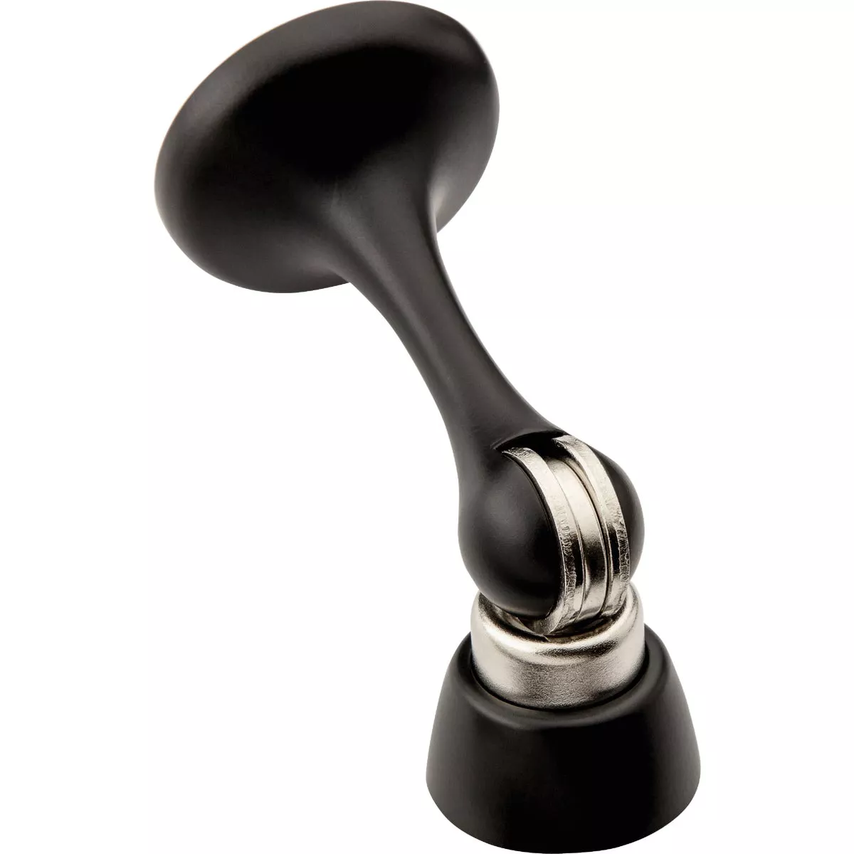 National Hardware Matte Black Magnetic Door Stop