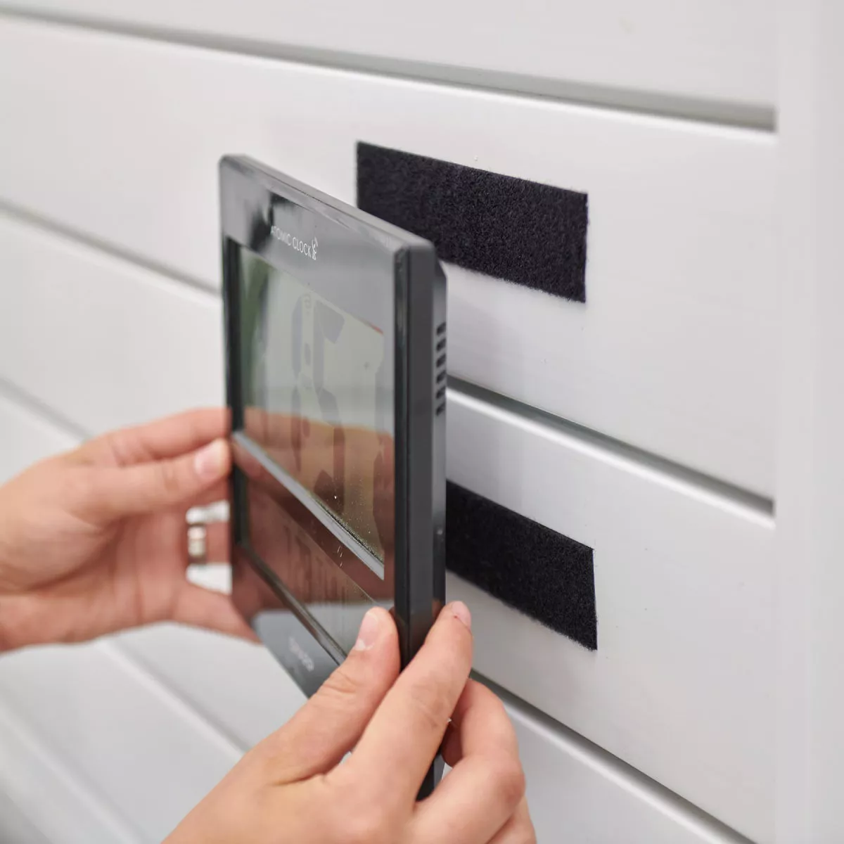 Wrap-It Storage Stick 'Em 2 In. x 4 Ft. Industrial Strength Black Hook & Loop Roll - photo 3