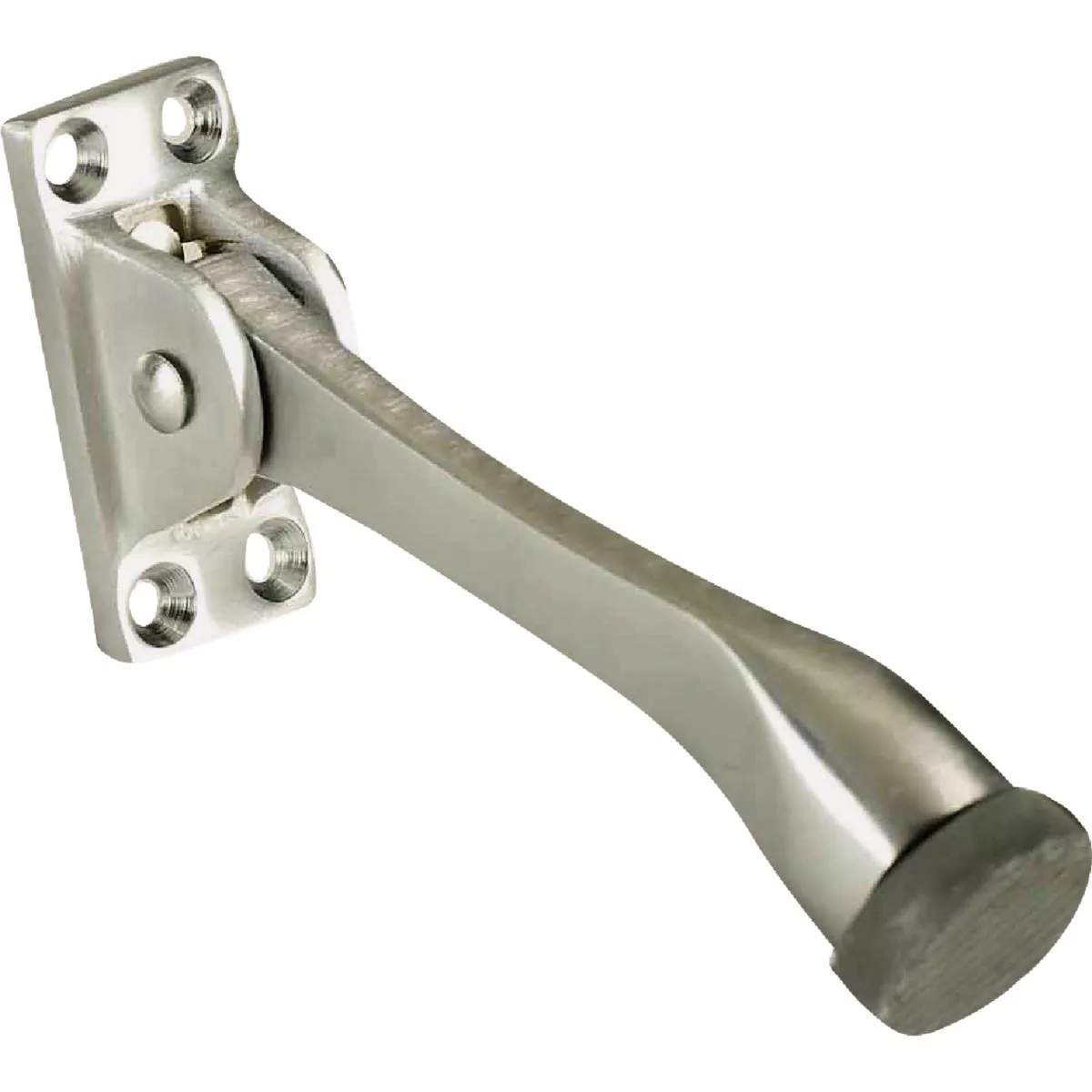 Tell 4-1/8 In. Brass Kickdown Door Holder - photo 2