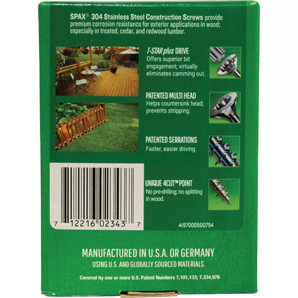 SPAX #10 x 3 In. T20 Plus Flat Head 304 Stainless Steel (Exterior Rated) Wood Screw (68 Ct.) - photo 4