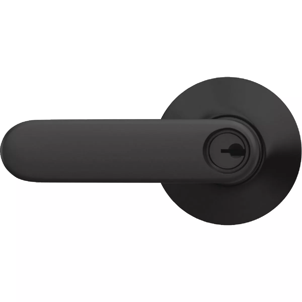 Schlage Davlin Lever Matte Black Keyed Entry Lock