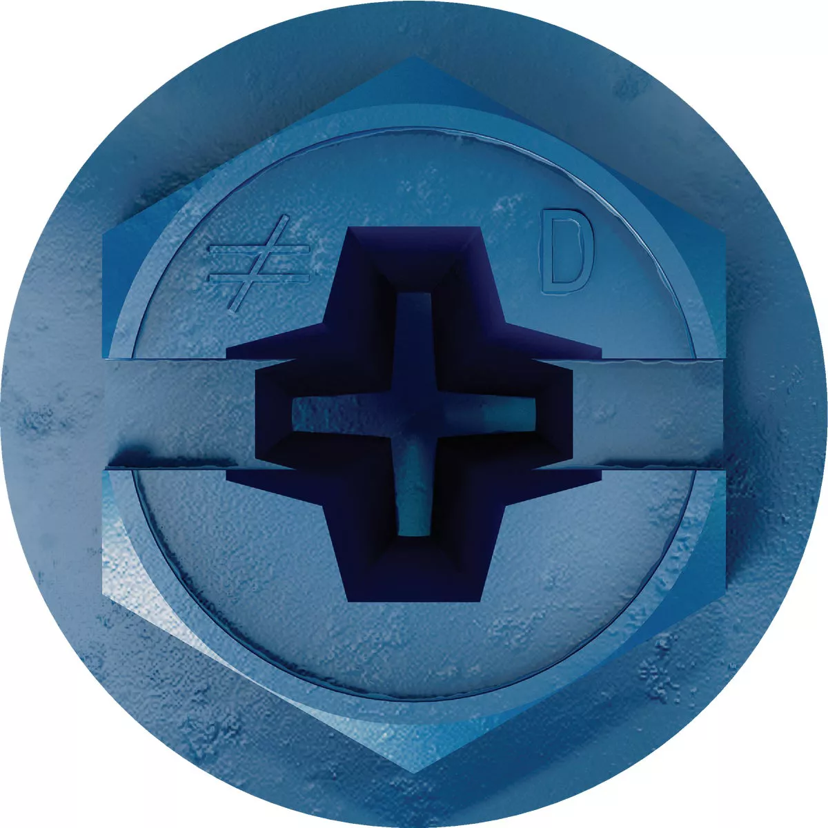 Simpson Strong-Tie Titen Turbo 1/4 In. x 3-1/4 In. Hex-Head Concrete and Masonry Screw, Blue (75-Count) - photo 3