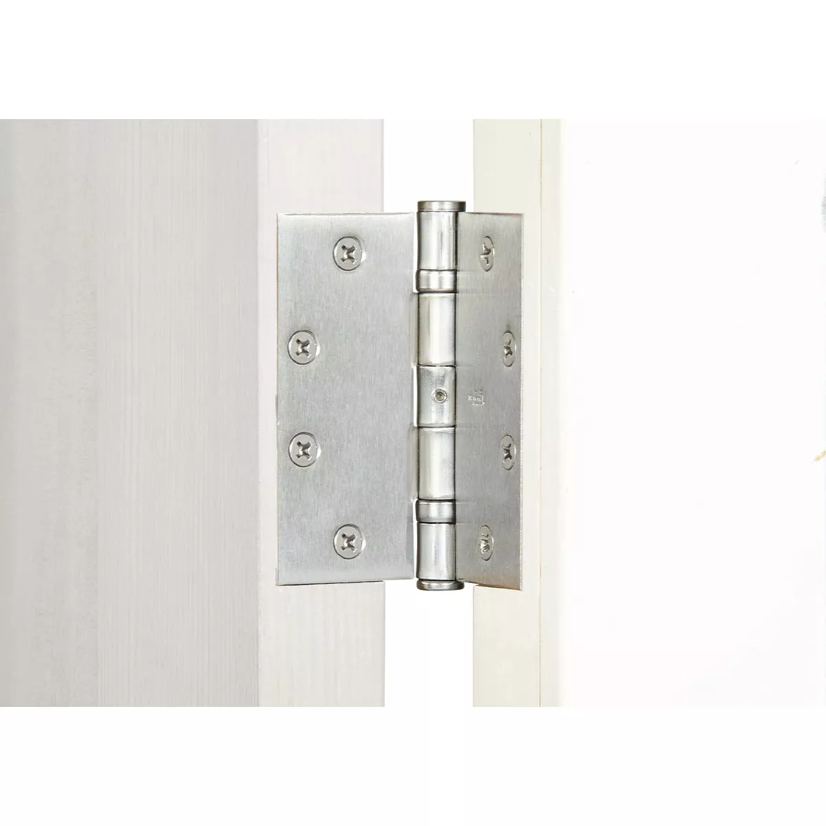 National Hardware Satin Chrome Ball-Bearing Hinges - photo 3