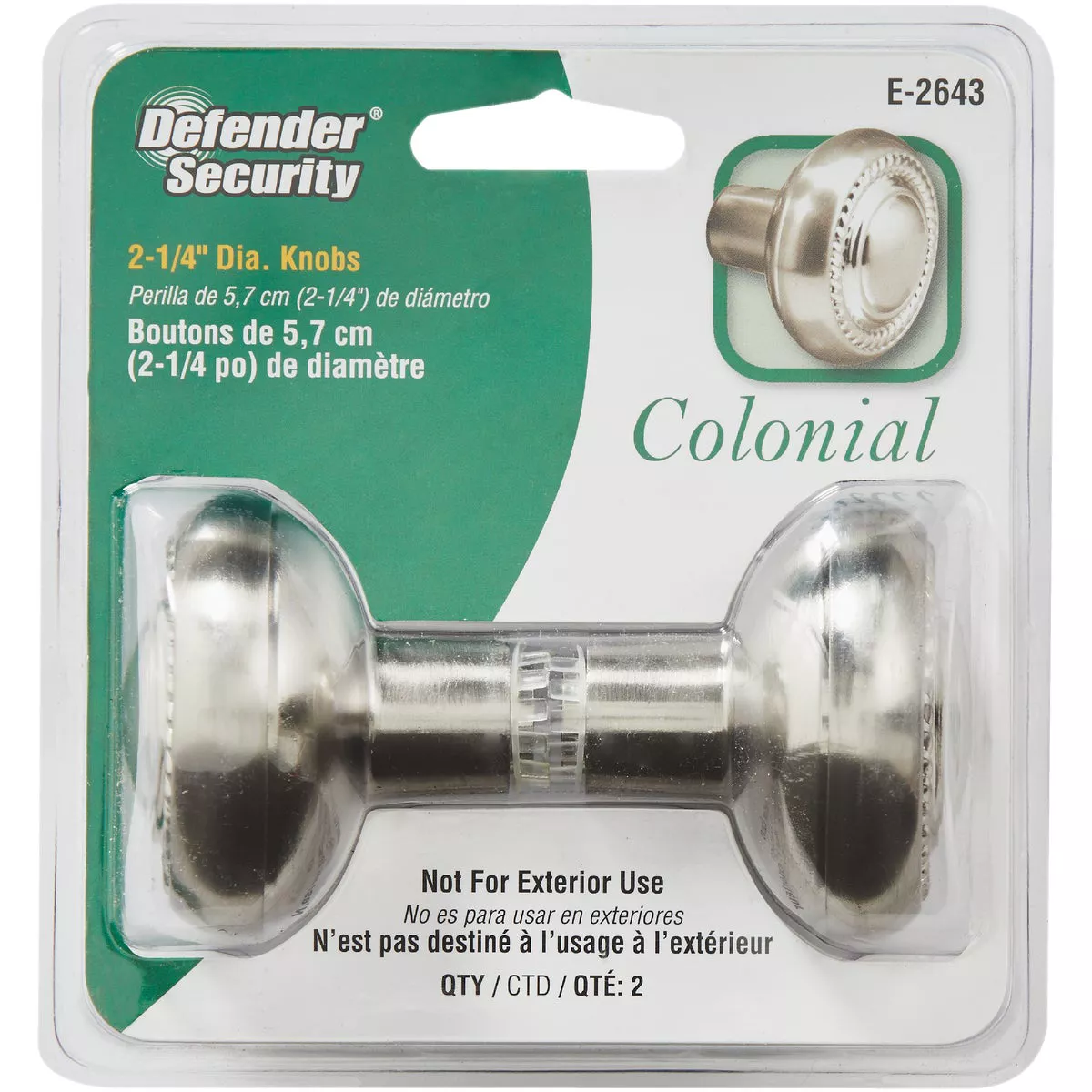 Defender Security Rope Design Door Knob - photo 2