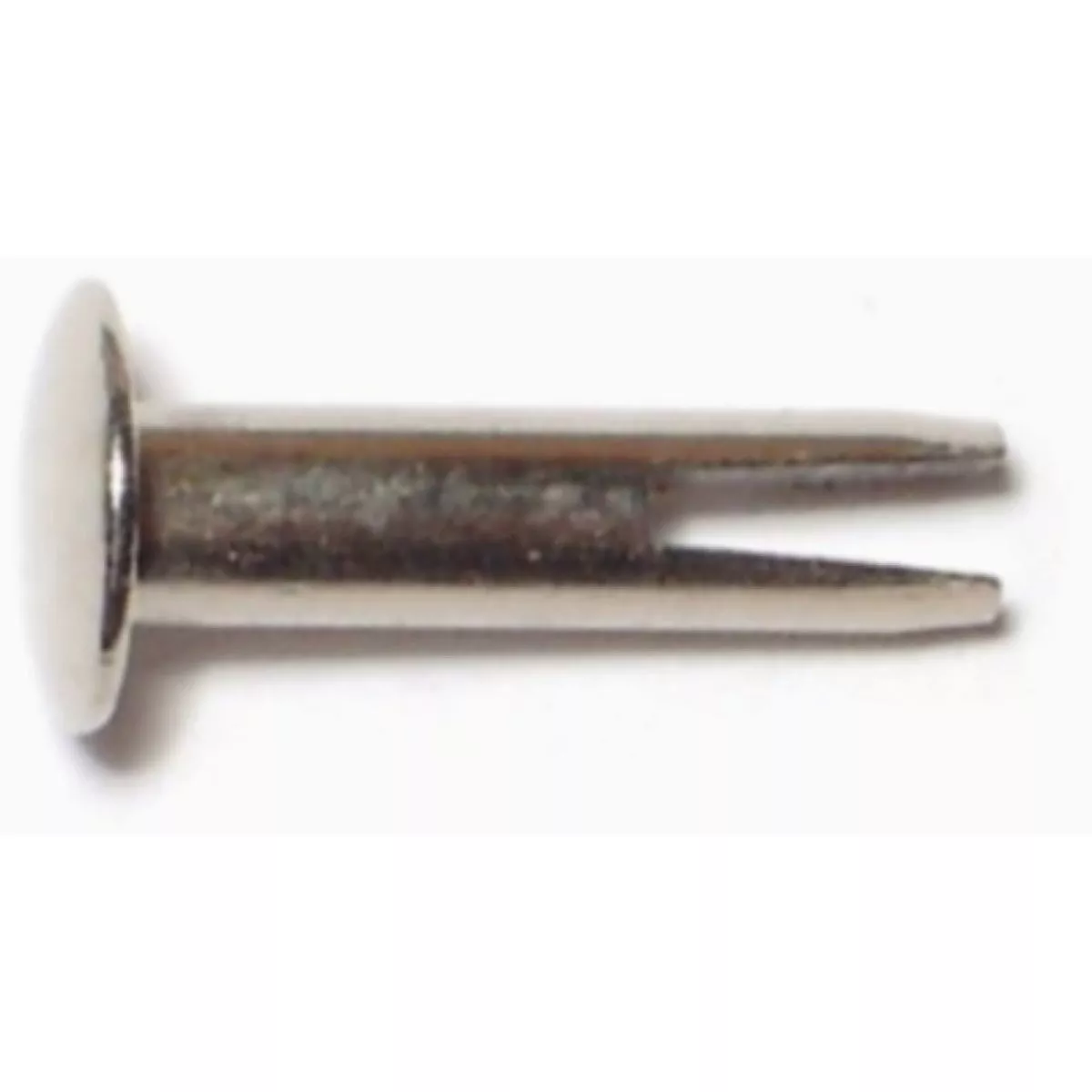 Midwest Fastener 5/32 In. x 5/8 In. Nickel Plated Steel Split Rivet (60 Ct.)-