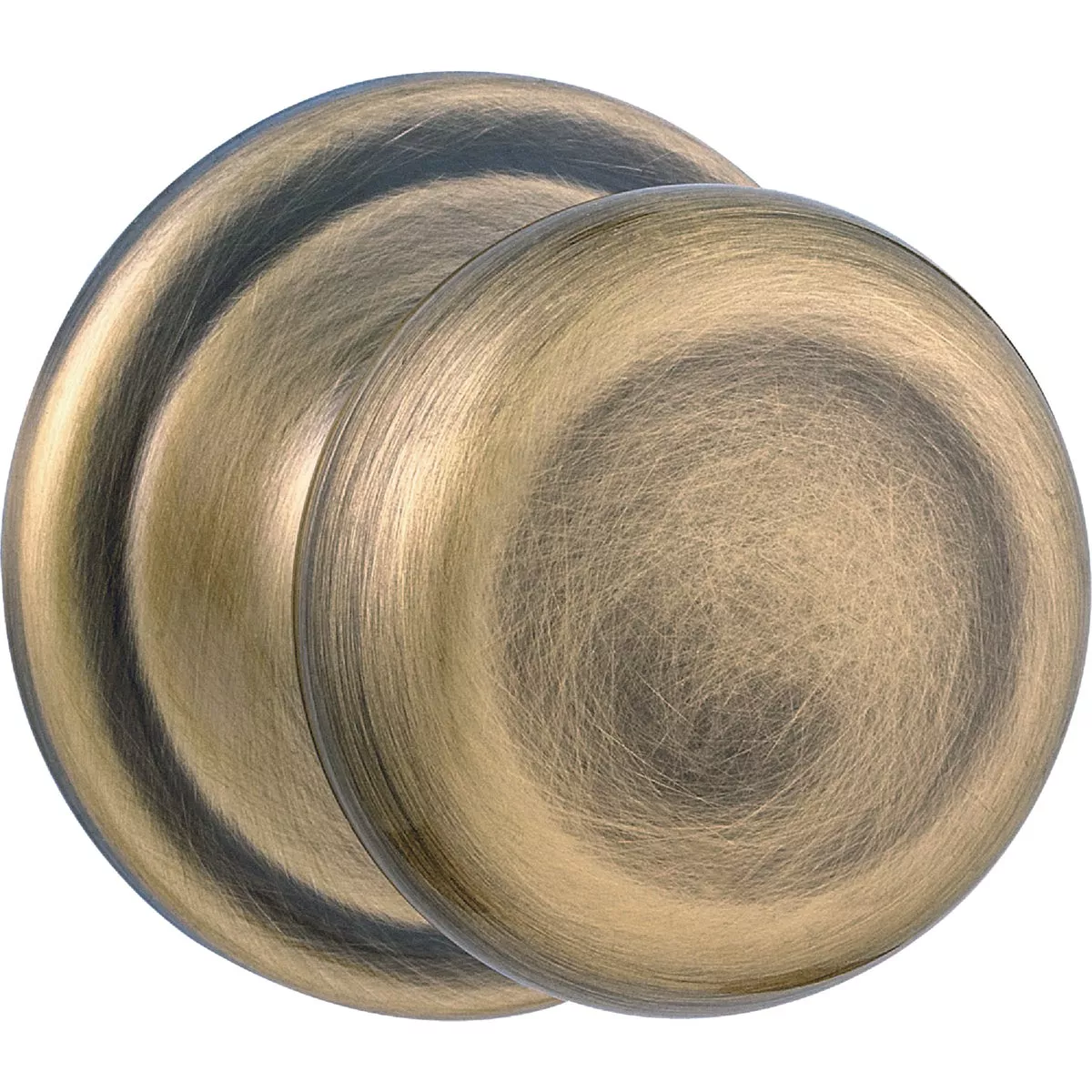 Kwikset Signature Series Antique Brass Hall & Closet Door Knob - photo 3