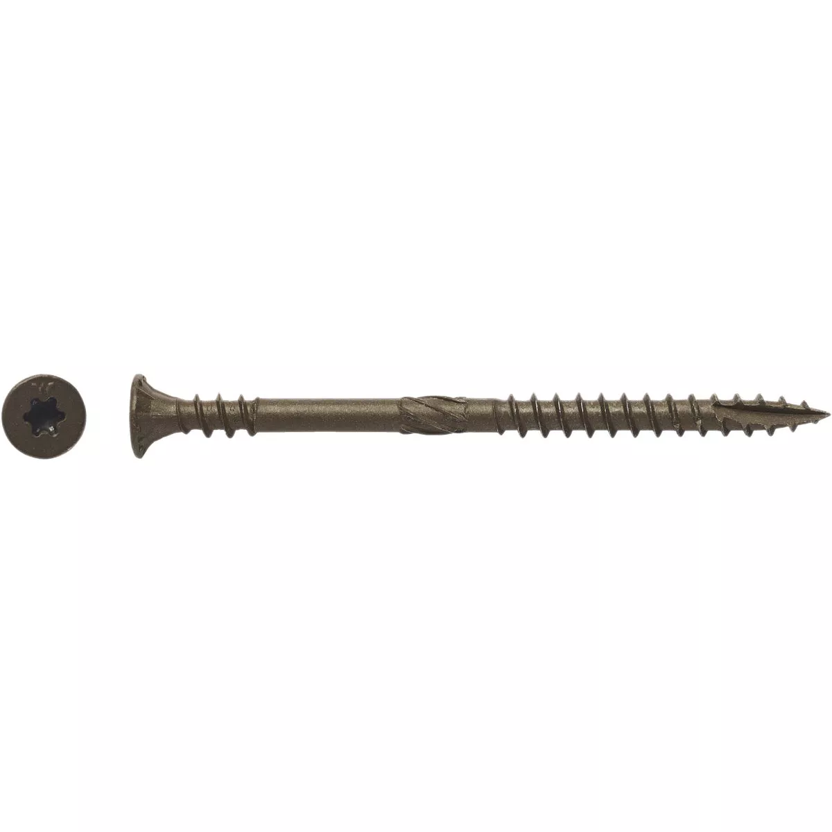 Big Timber #10 x 2-5/8 In. Star Drive Flat Head Soft Wood Screws (350 Ct.) - photo 2