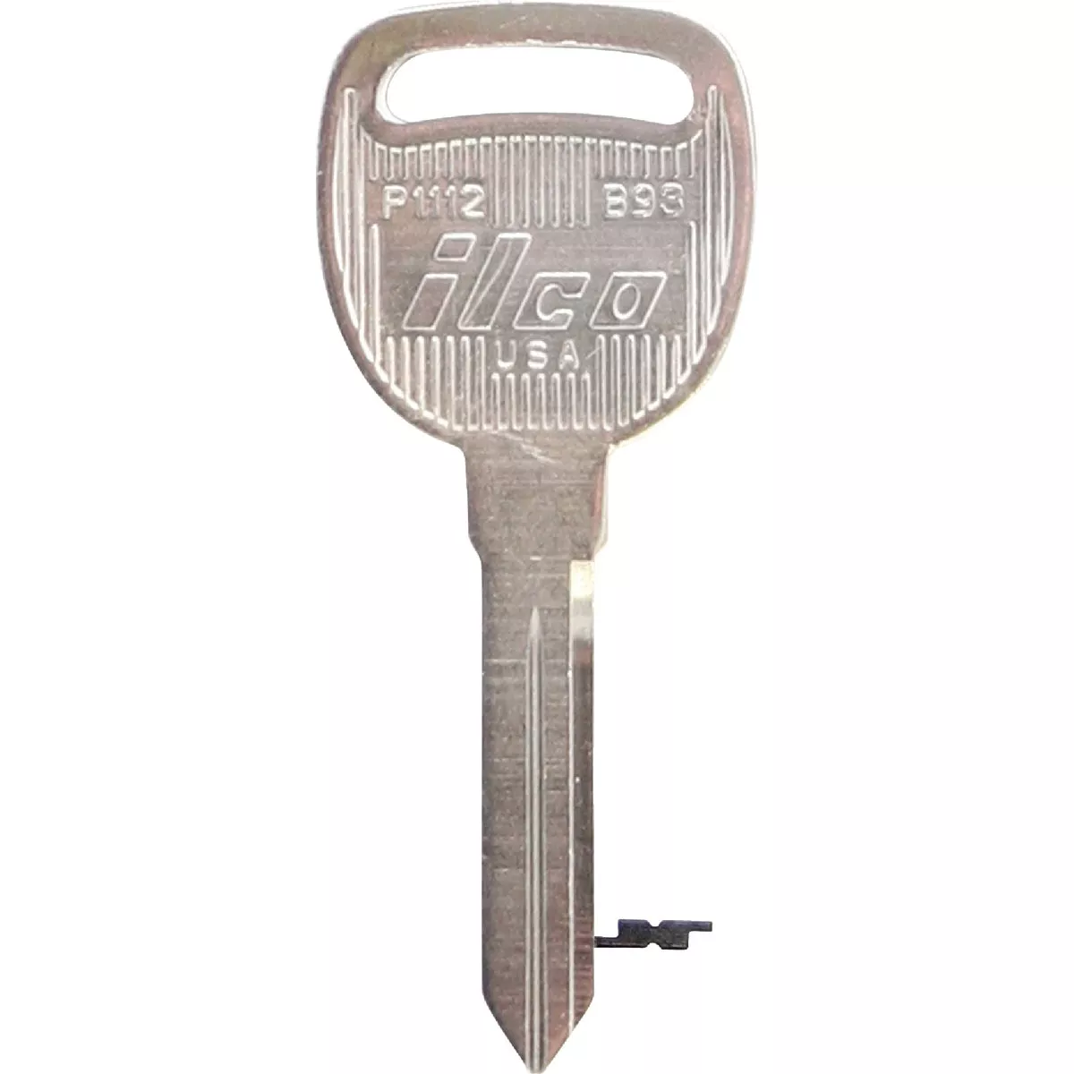 ILCO GM Nickel Plated Automotive Key, B93 / P1112 (10-Pack)
