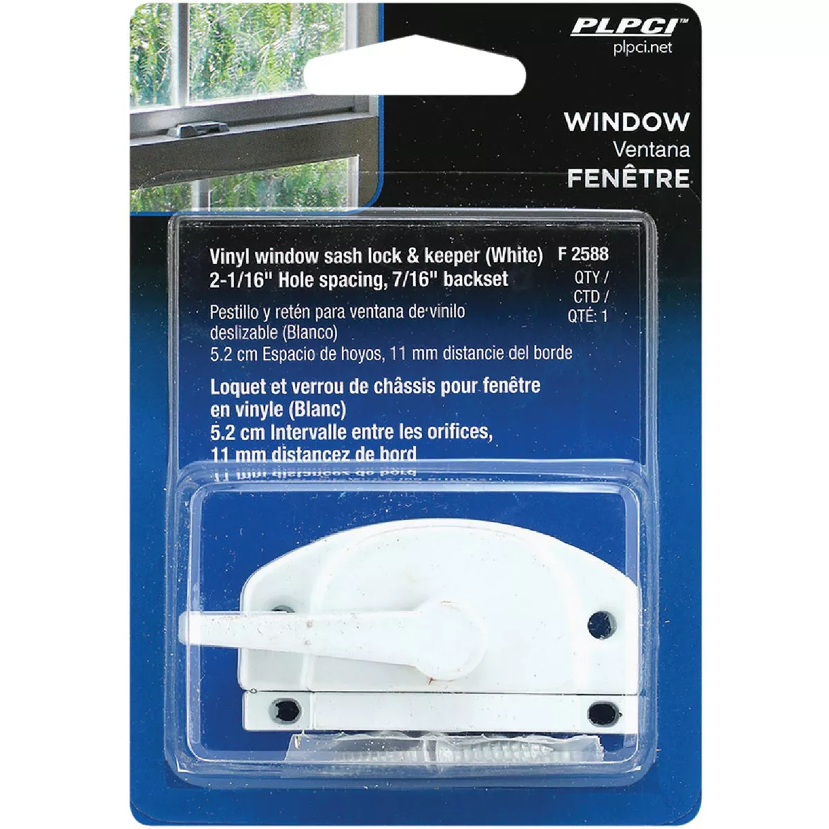 Prime-Line Window Sash Lock With Keeper - photo 2