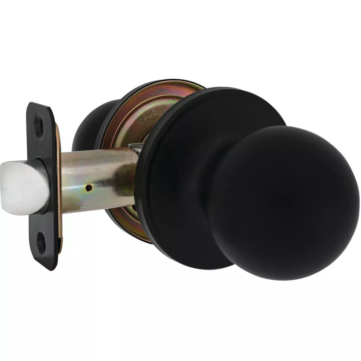 Steel Pro Matte Black Hall & Closet Door Knob - photo 3