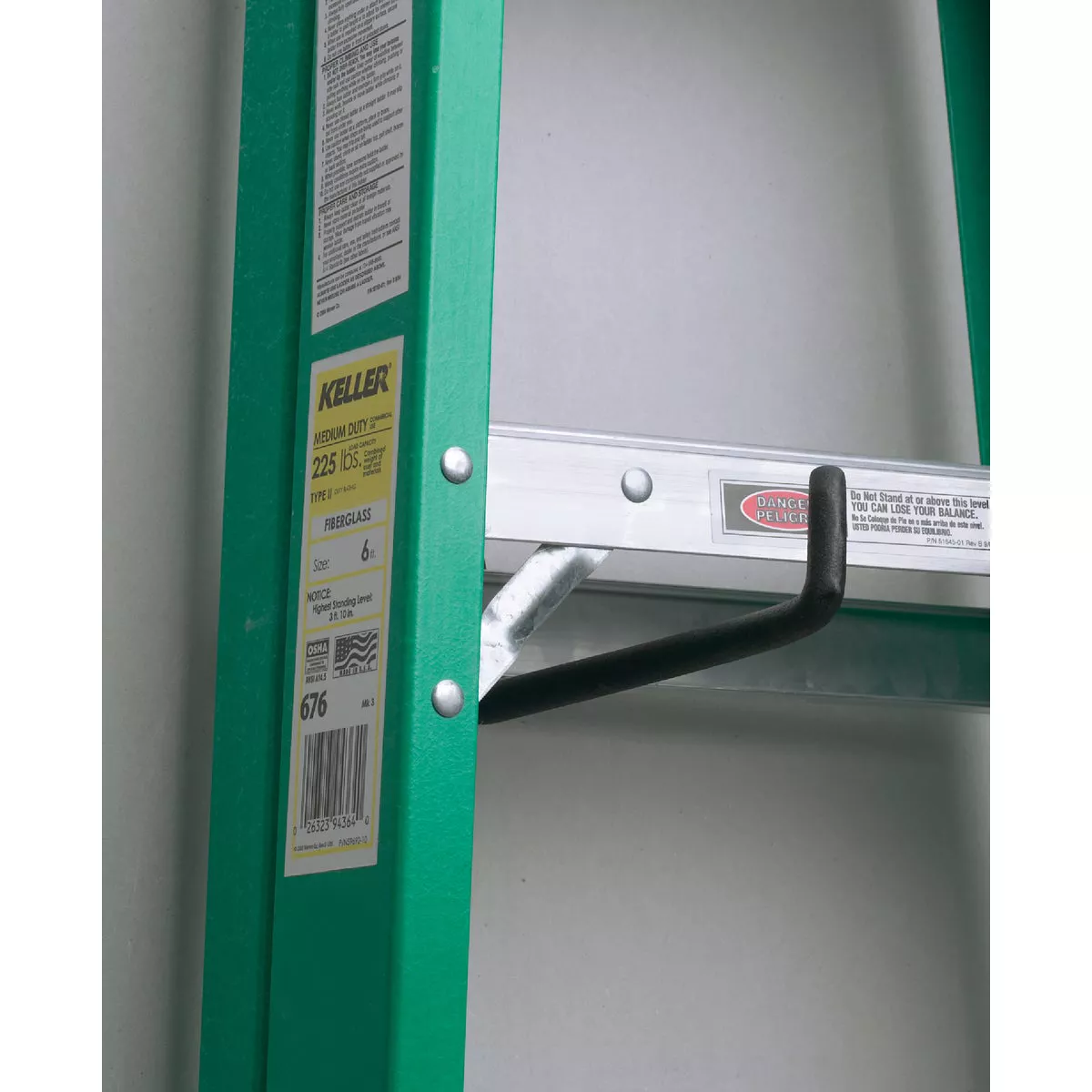 Heavy-Duty Screw-In Ladder Storage Hanger Hook - photo 3