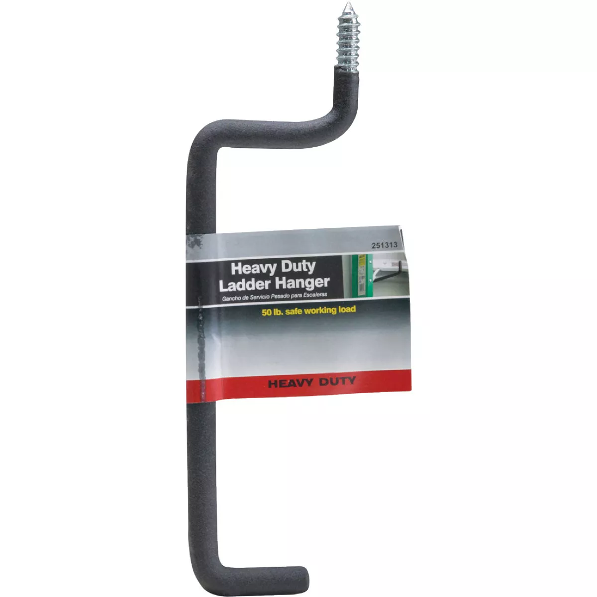 Heavy-Duty Screw-In Ladder Storage Hanger Hook - photo 2