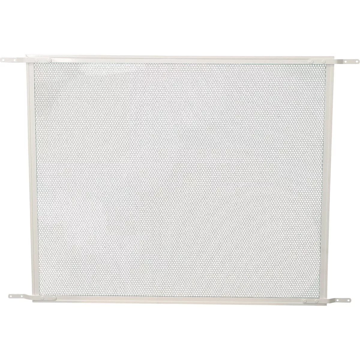Prime Line Make-2-Fit 36 In. White Aluminum Sliding Door Grille
