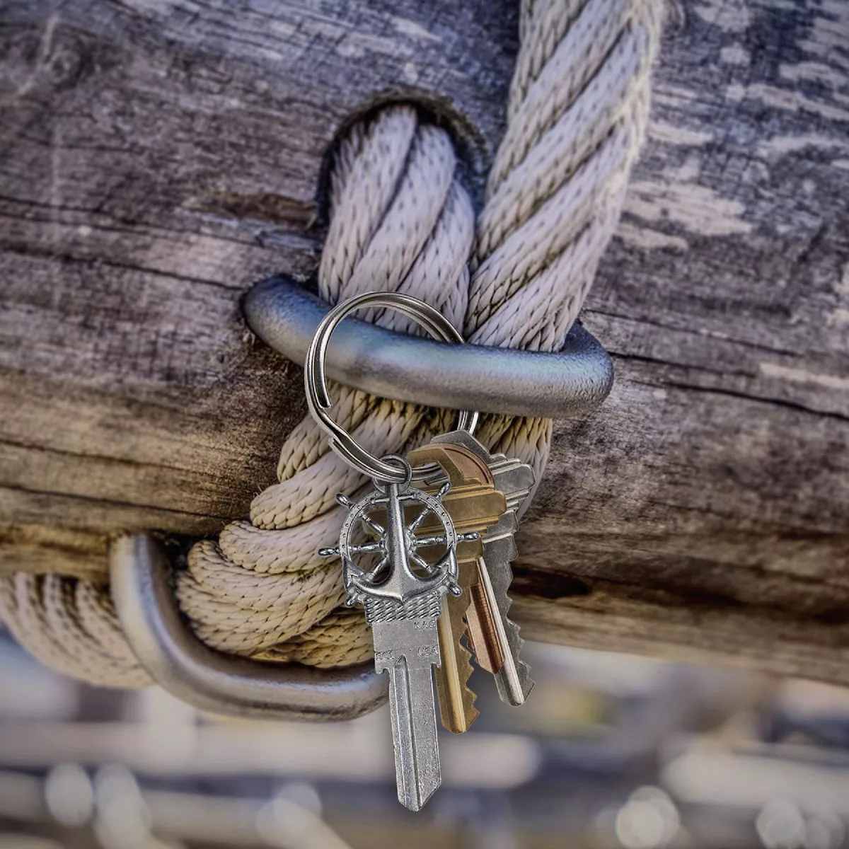 Lucky Line Forged Anchor Key Shapes Decorative House Key - KW1 - photo 4