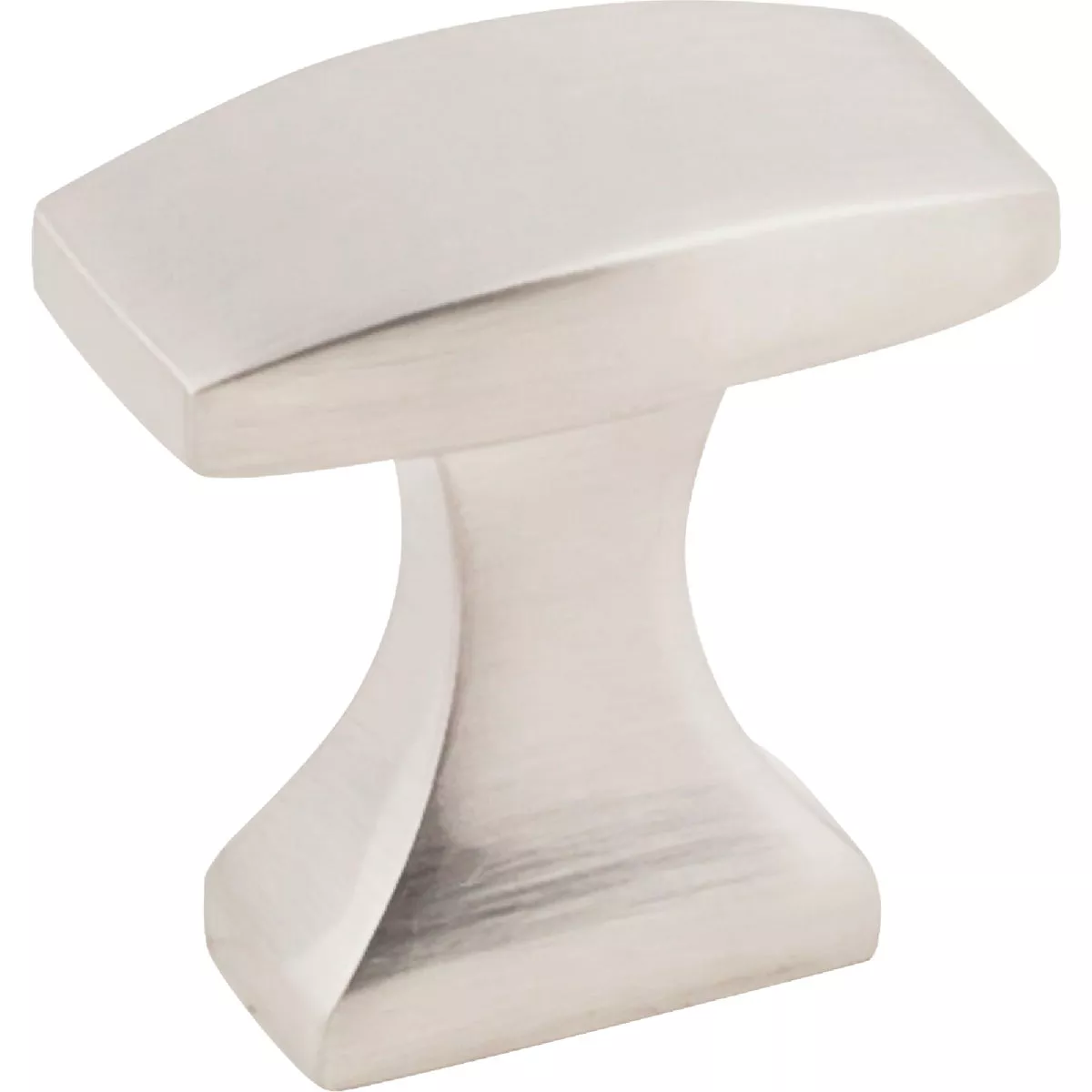 KasaWare 1-1/8 In. Overall Length Satin Nickel Transitional Knob (10-Pack)