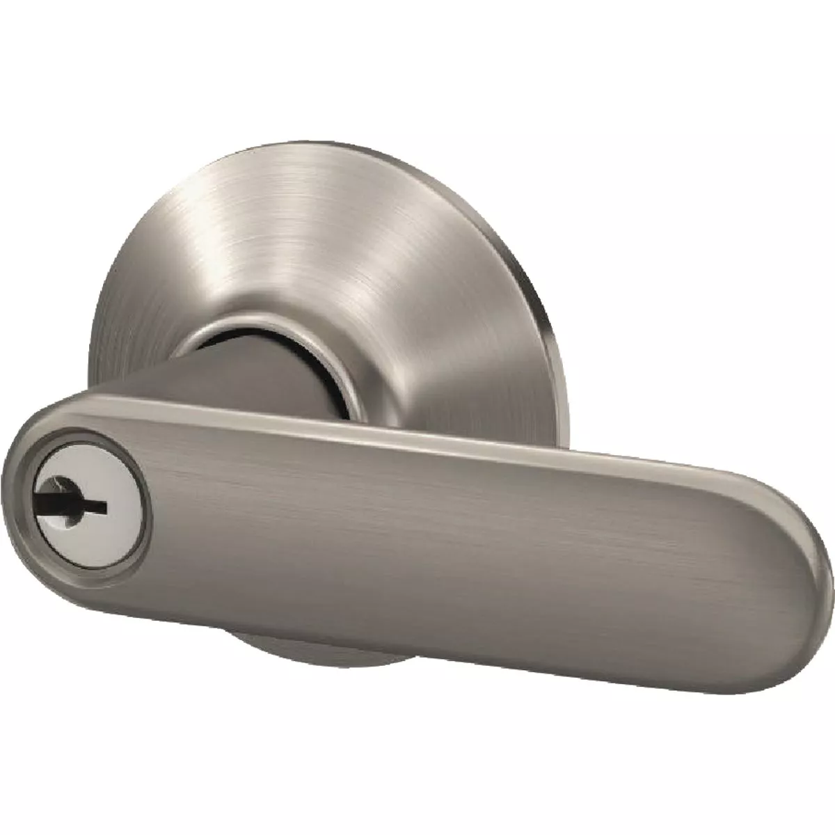 Schlage Davlin Lever Satin Nickel Keyed Entry Lock - photo 4