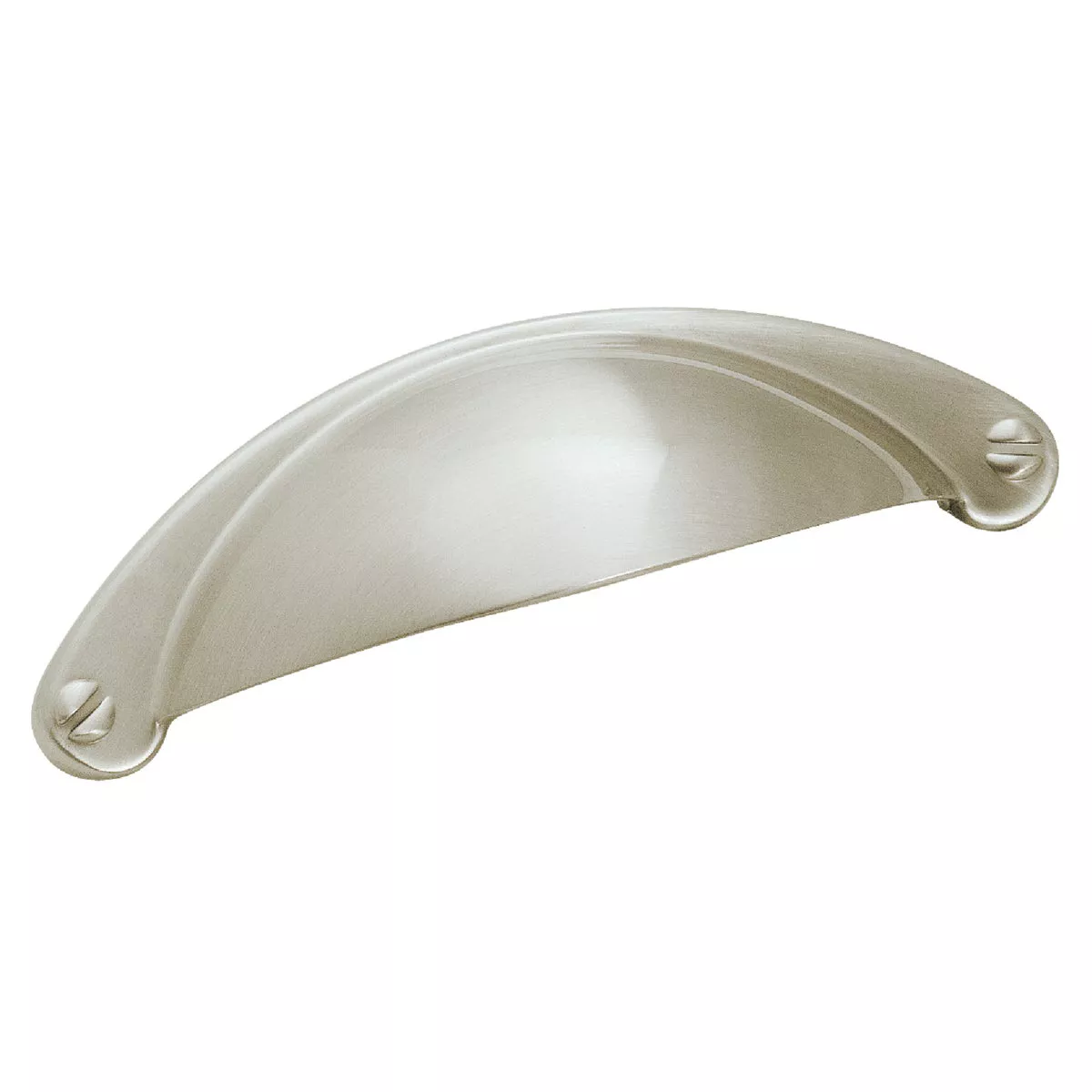Amerock 2.5 In. Satin Nickel Cup Cabinet Drawer Pull