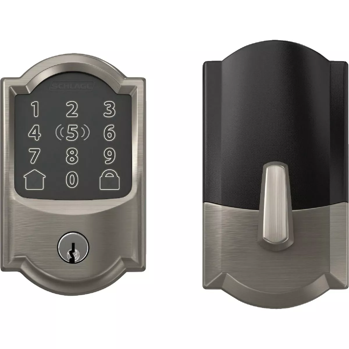 Schlage Encode Plus Camelot Satin Nickel Smart WiFi Deadbolt - photo 4