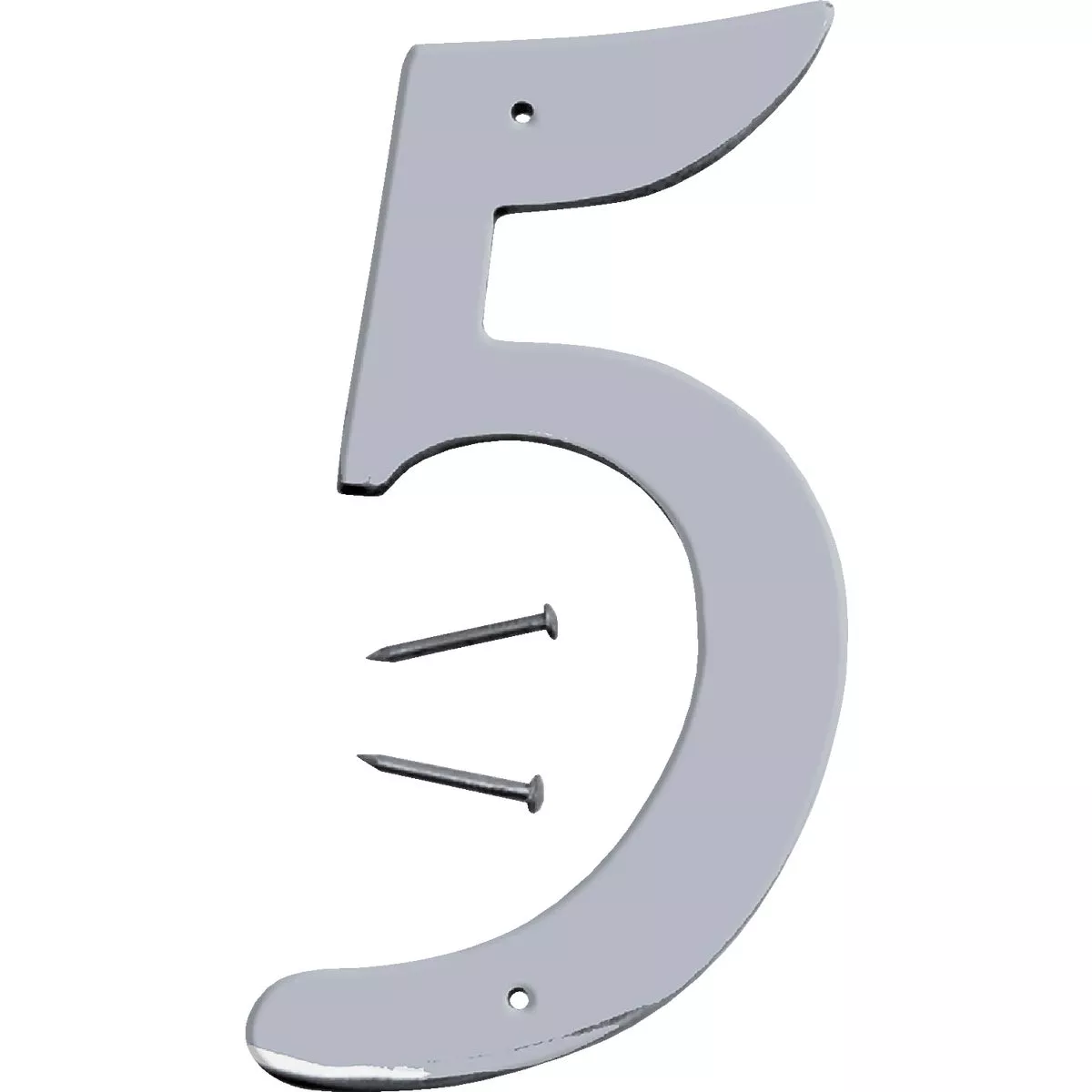 Hy-Ko 4 In. Satin Nickel Number 5