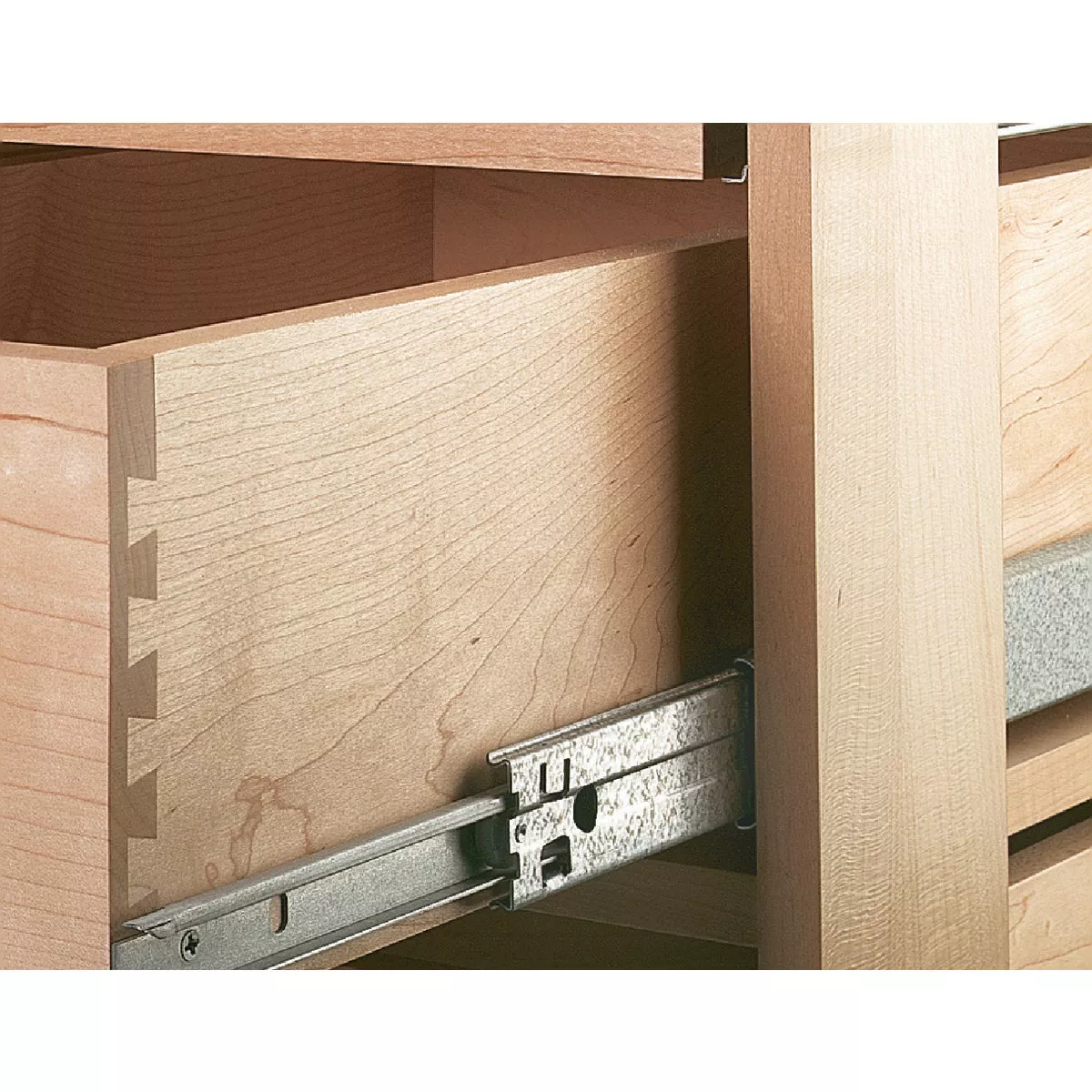 Knape & Vogt 16" Heavy-Duty 100lb File Drawer Slide (1-Pair) - photo 3
