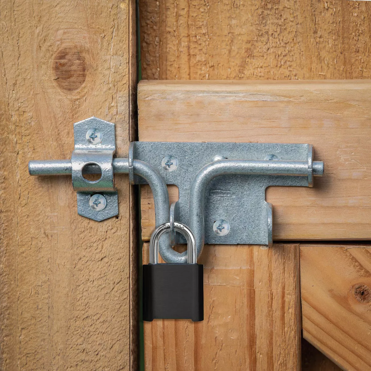 National Hardware Galvanized Sliding Bolt Door Gate Latch - photo 2