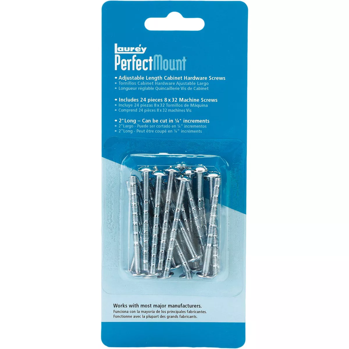 Laurey #8 2 In. Breakaway Screw (24-Pack)