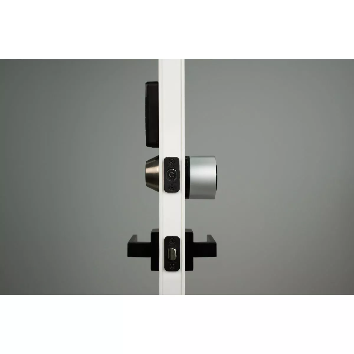 Philips Retrofit Electronic Deadbolt Lock, Silver - photo 2