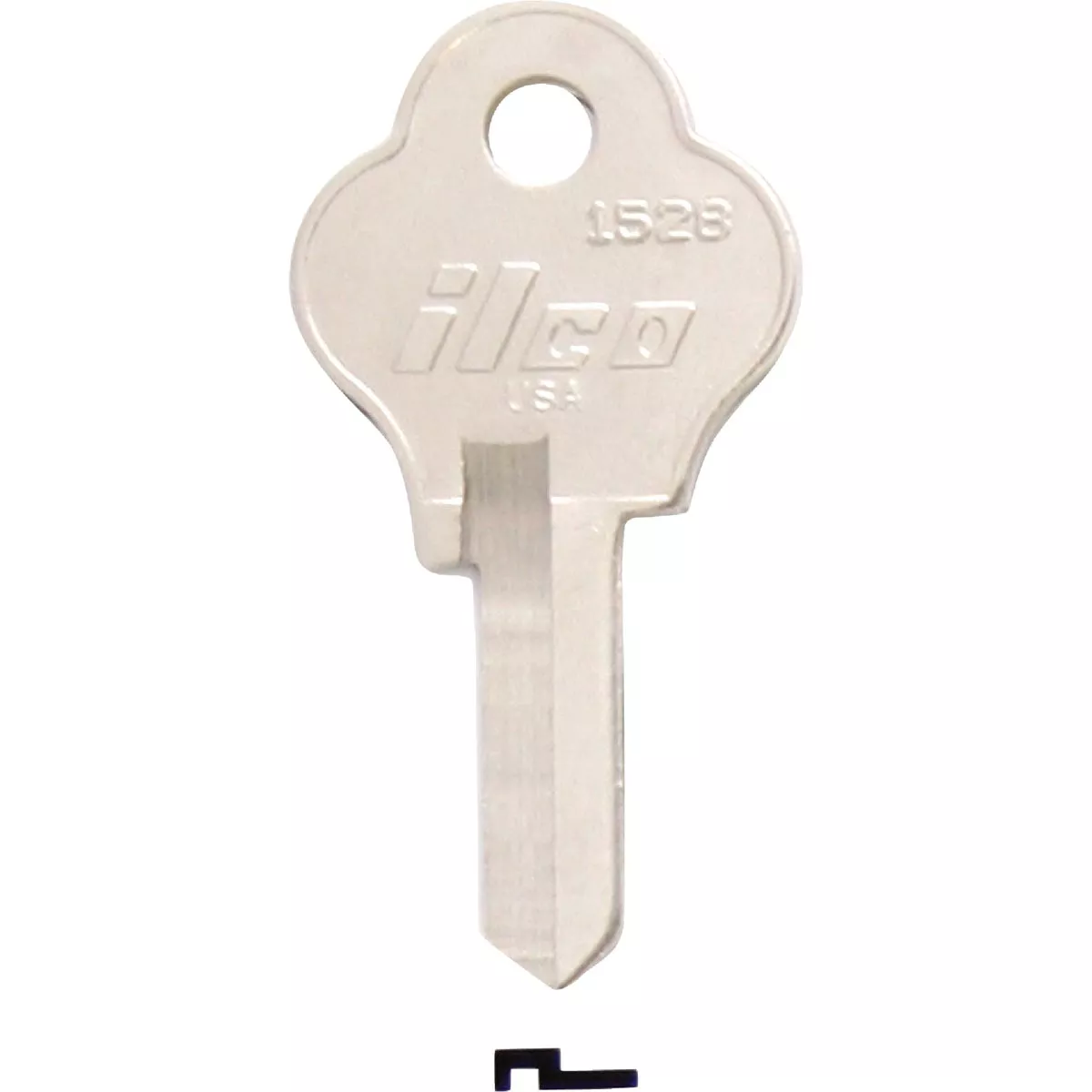 ILCO EMCO Nickel Plated Storm Door Key, 1528 (10-Pack)