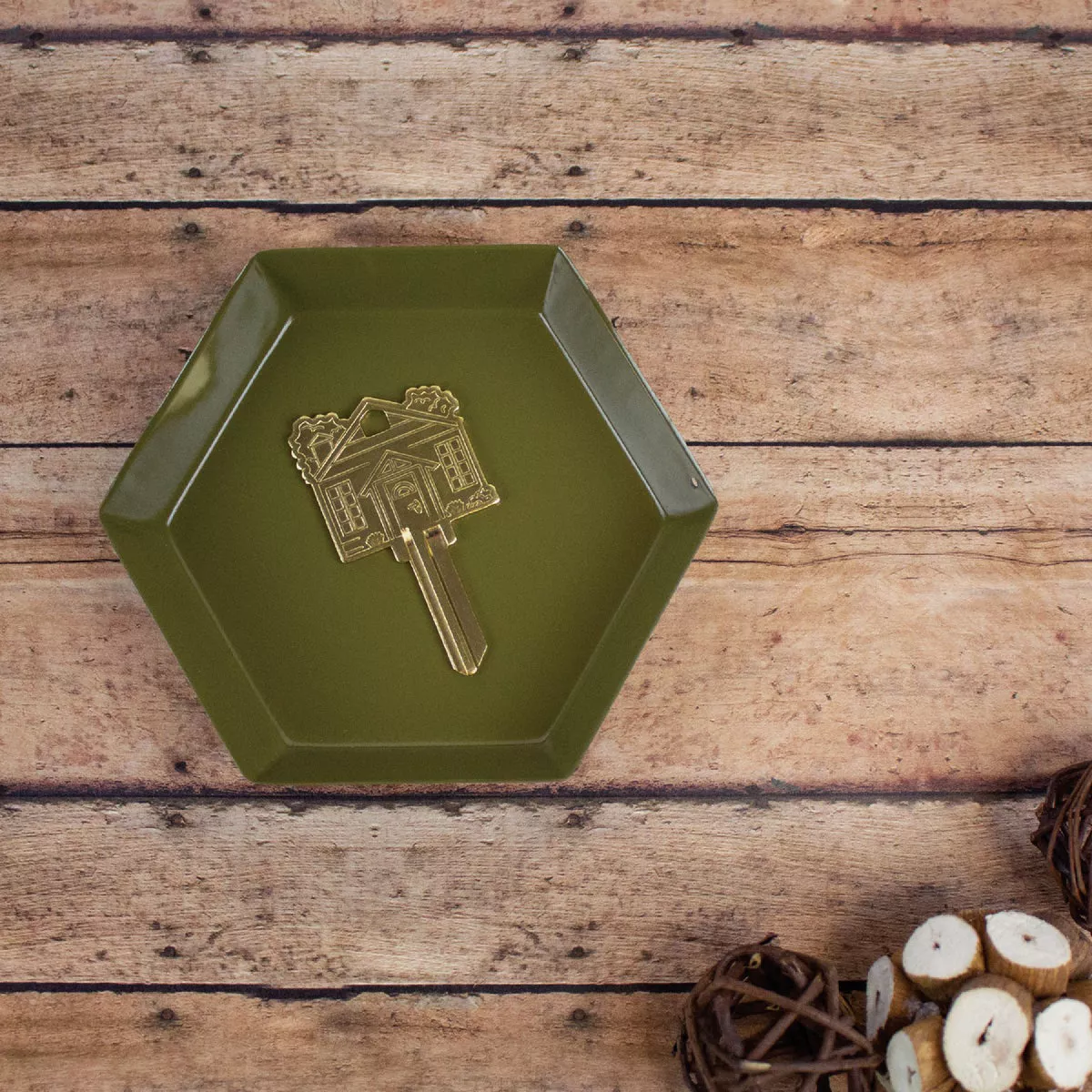 Lucky Line Brass Home Key Shapes Decorative House Key - KW1 ADA Friendly - photo 6