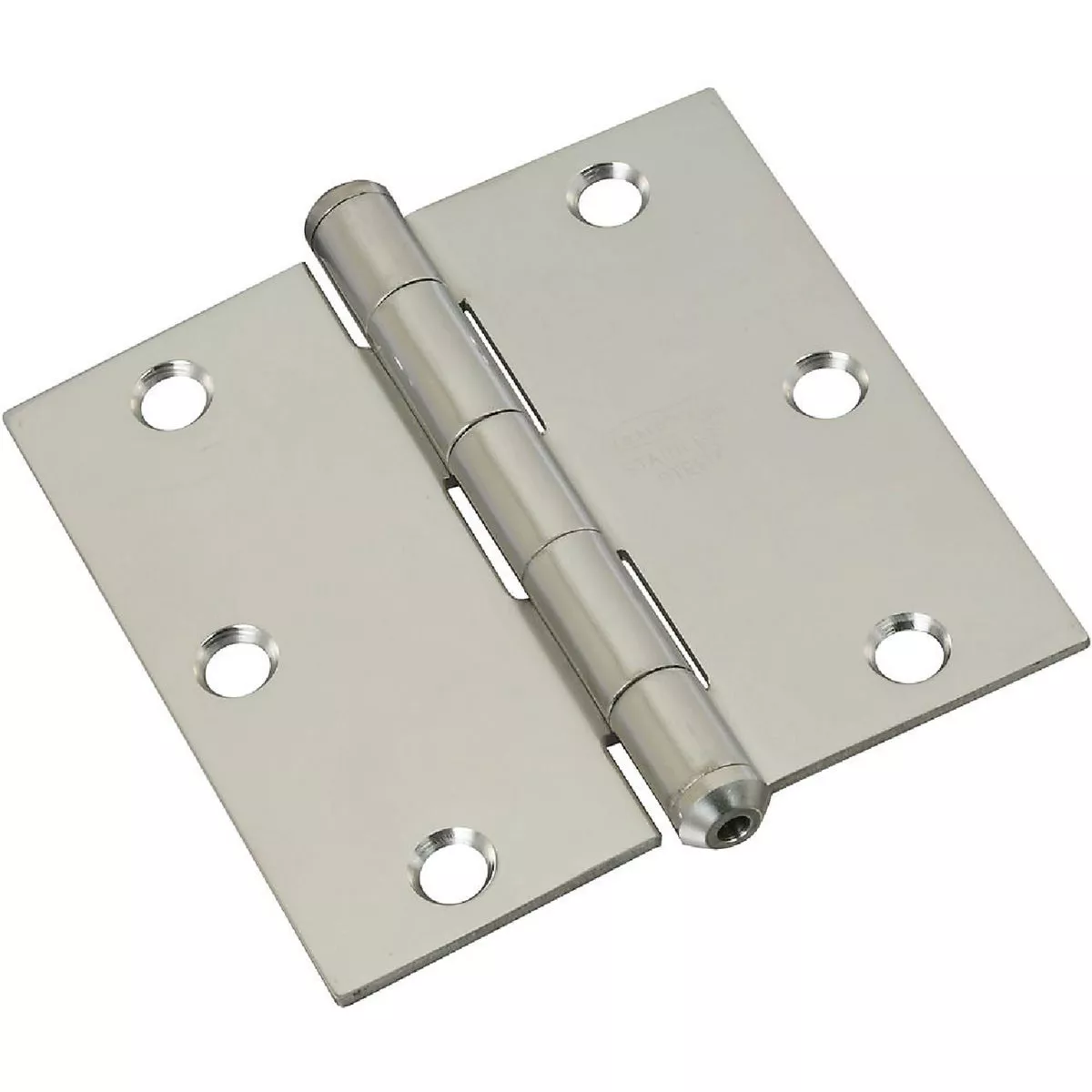 National Hardware 3-1/2 In. Square Stainless Steel Door Hinge