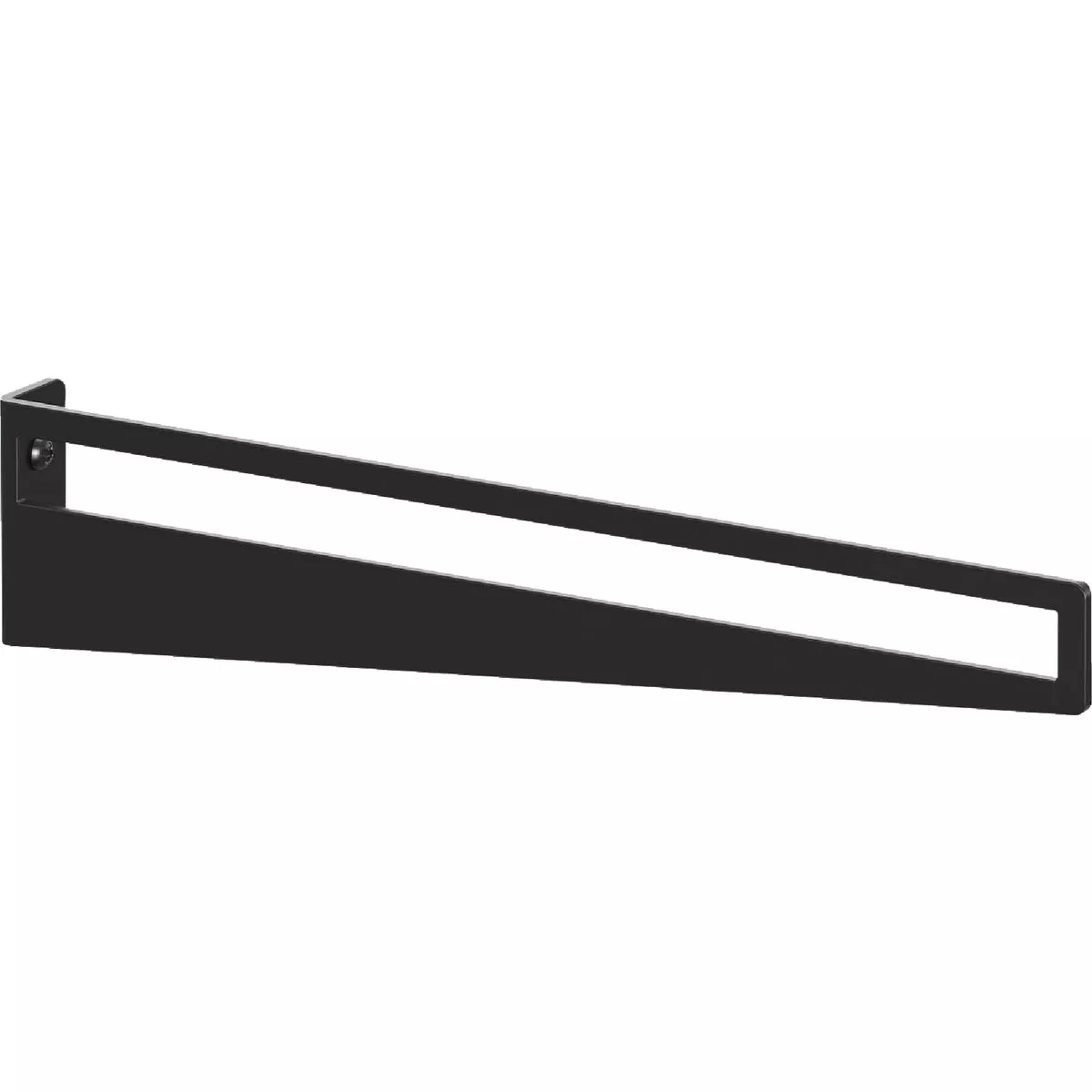 Knape & Vogt Pittsburgh 12 In. Black Decorative Bracket