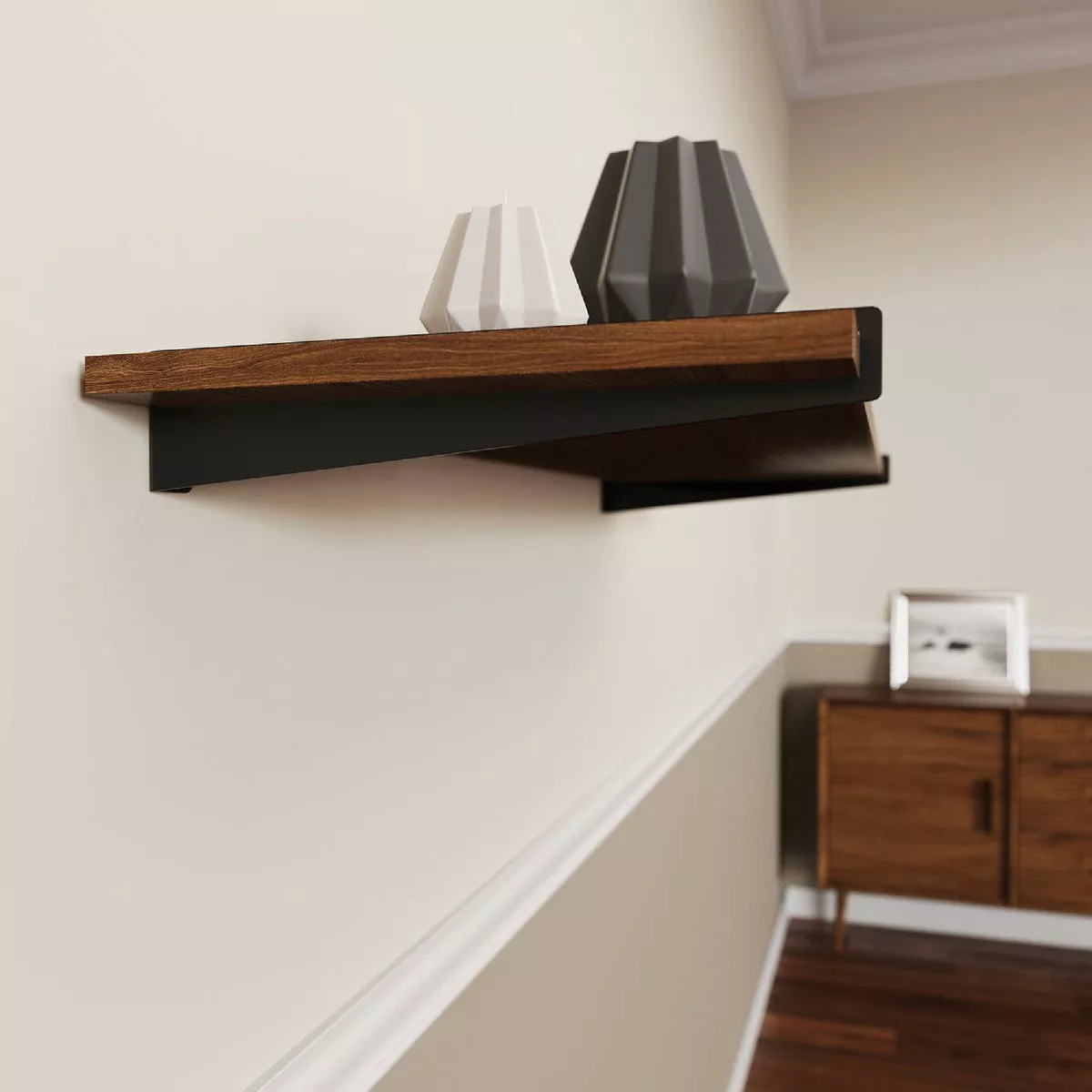 Knape & Vogt Pittsburgh 12 In. Black Decorative Bracket - photo 2