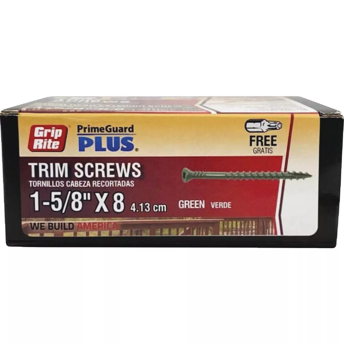 Do it PrimeGuard Plus 1-5/8 In. x 8 Green Star Drive Exterior Screw (1 Lb.)