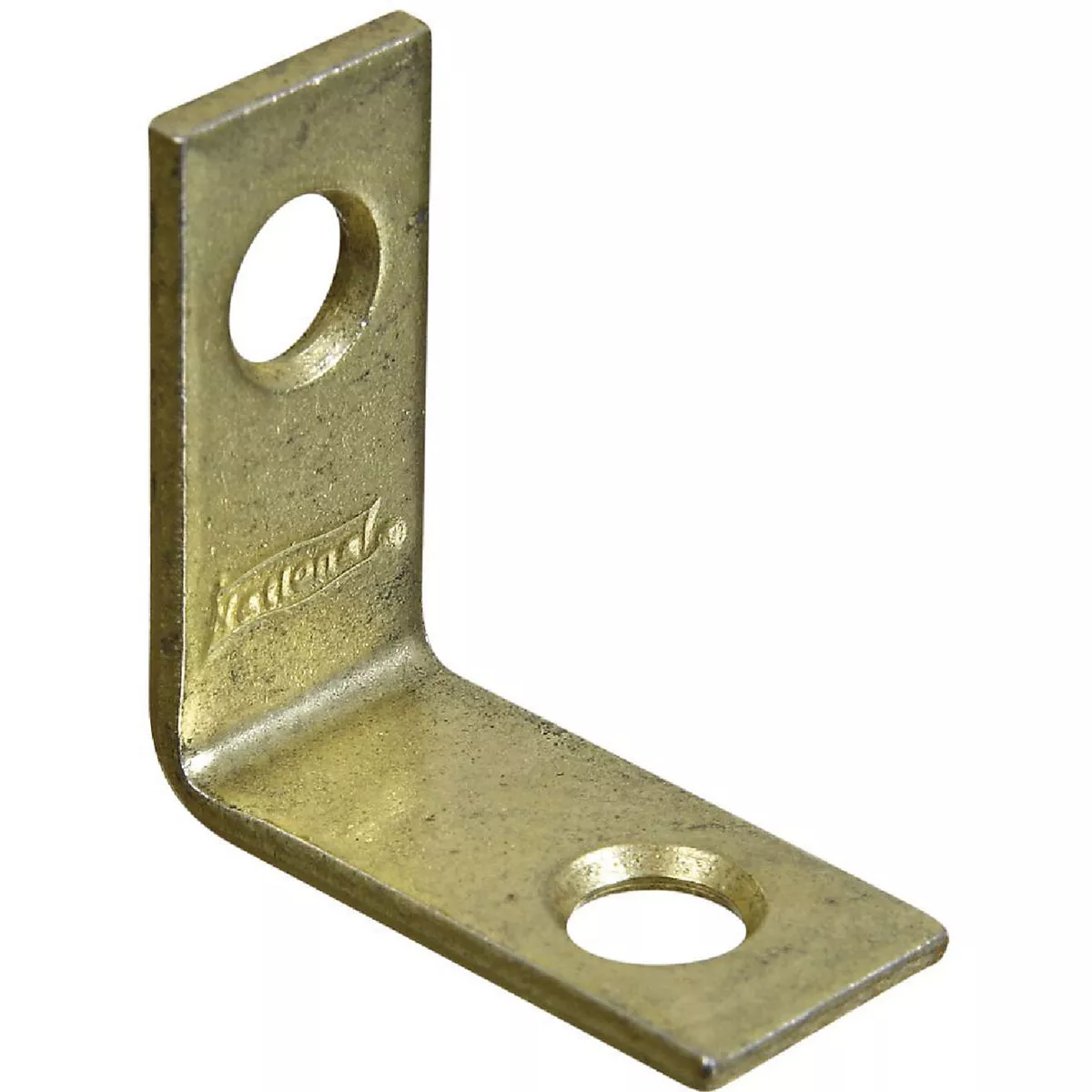 National Hardware 1 In. x 1/2 In. Brass Steel Corner Brace (4-Count)