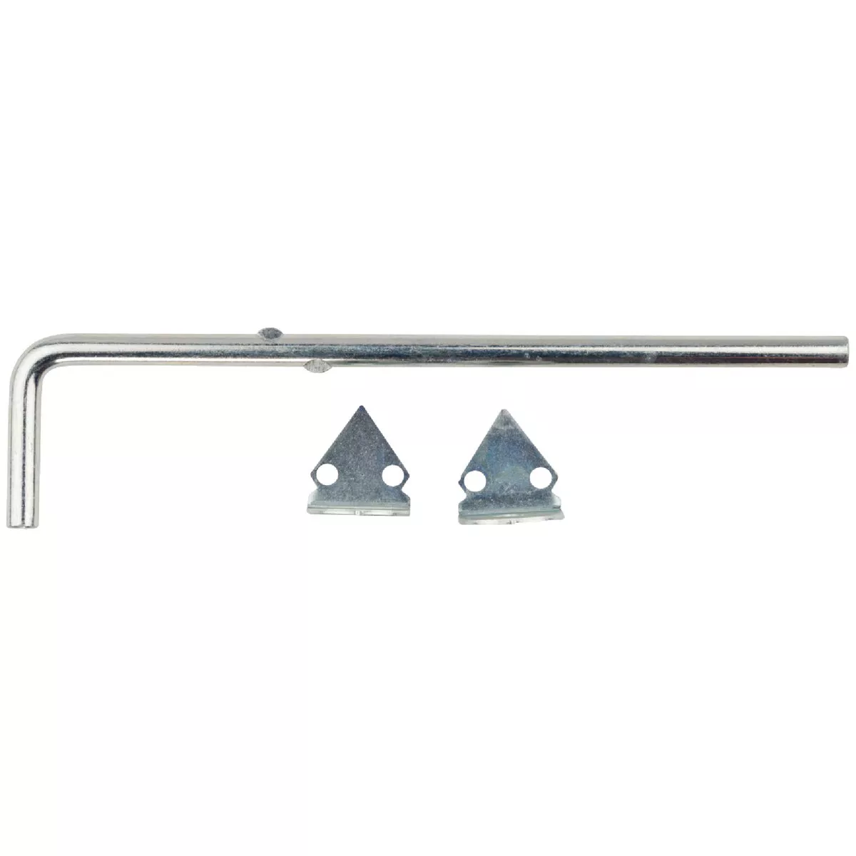 National Hardware 12 In. L. x 1/2 In. Dia. Zinc Plated Steel Cane Bolt - photo 4