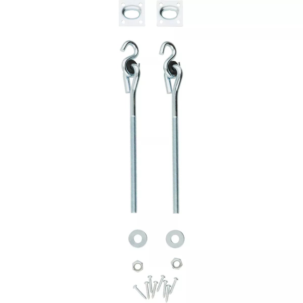National Hardware Zinc Plated with WeatherGuard Steel Bolt Swing Hanger Kit (2-Pack)