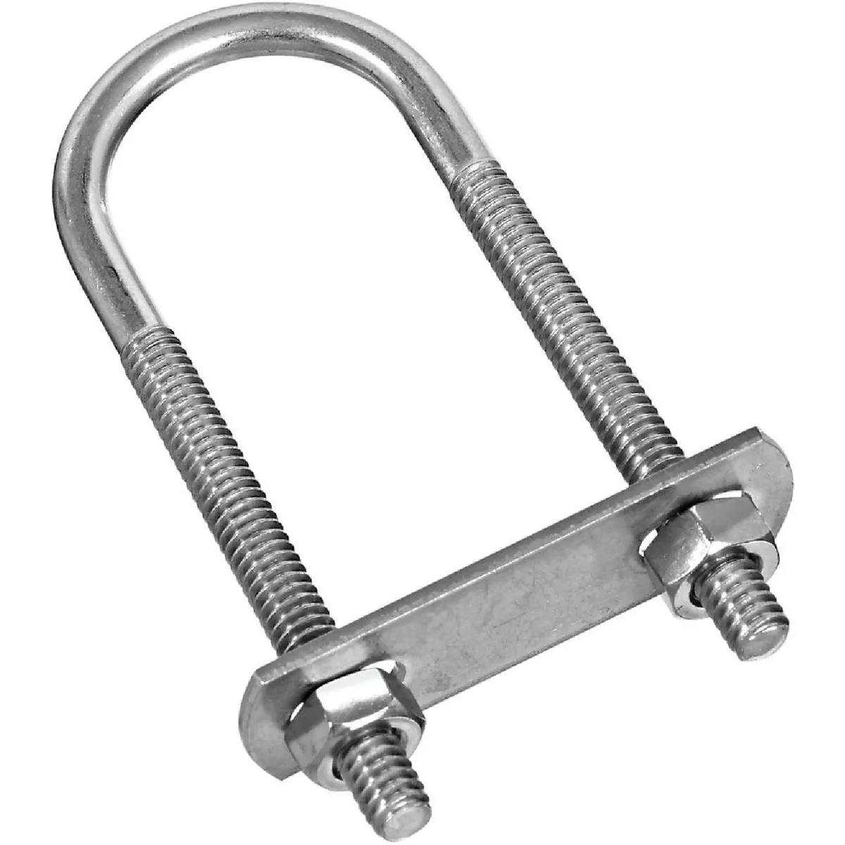 National Hardware 1/4 In. x 1-1/8 In. x 3-1/2 In. Stainless Steel Round U Bolt