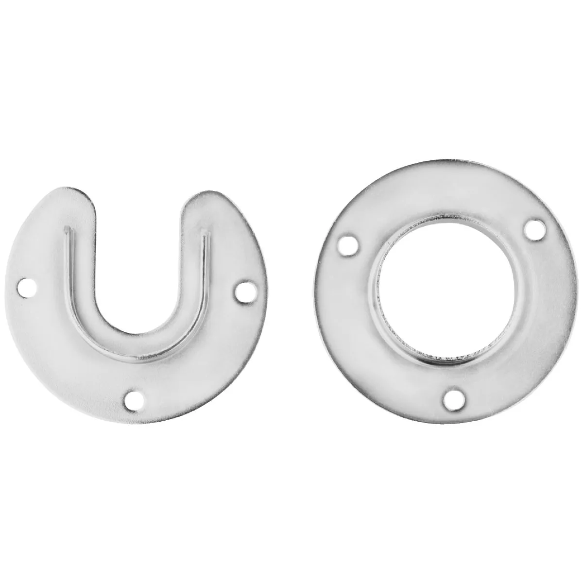 Stanley Home Designs 1-5/16 In. Zinc Closet Rod Socket, Chrome (2-Pack) - photo 4