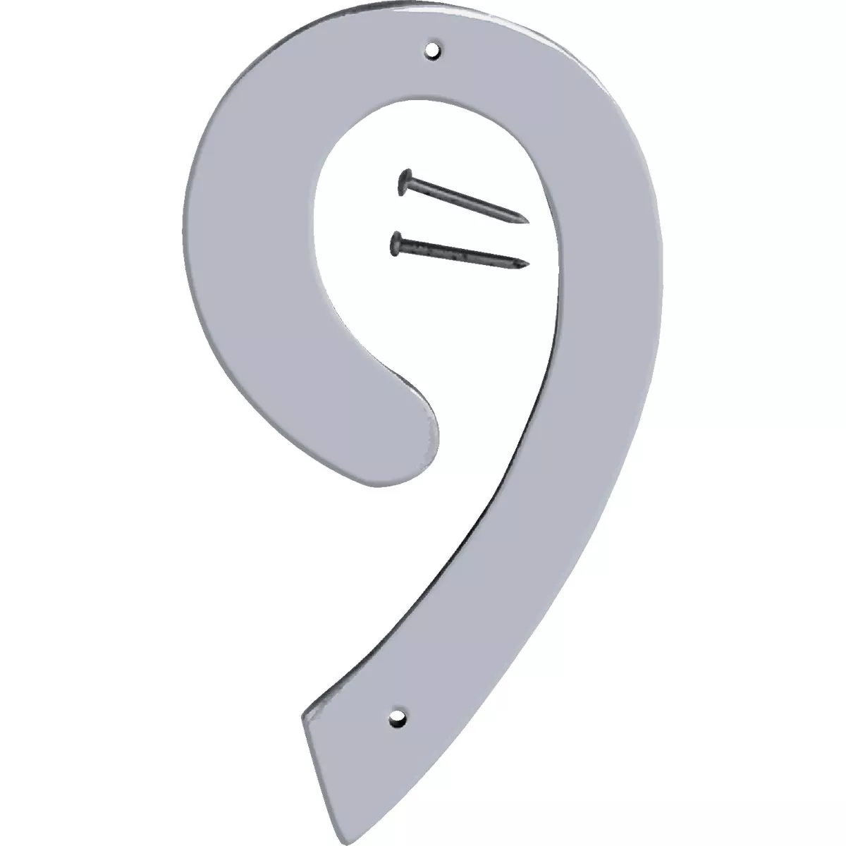 Hy-Ko 4 In. Satin Nickel Number 9
