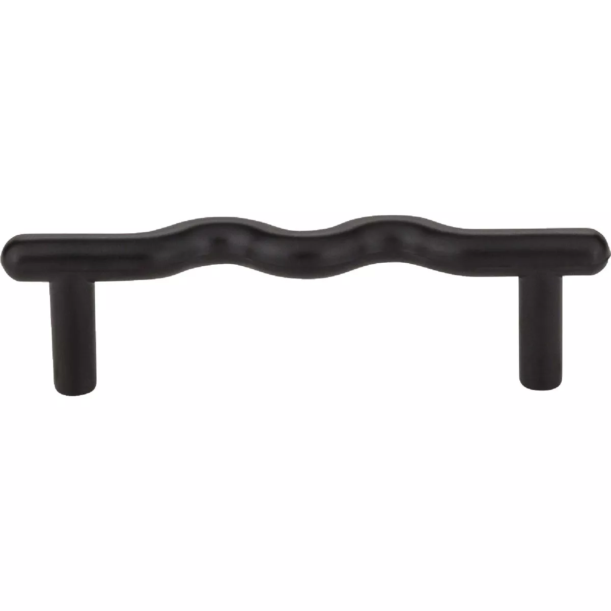 Elements Verona 3-7/8 In. Matte Black Wavy Cabinet Pull - photo 2