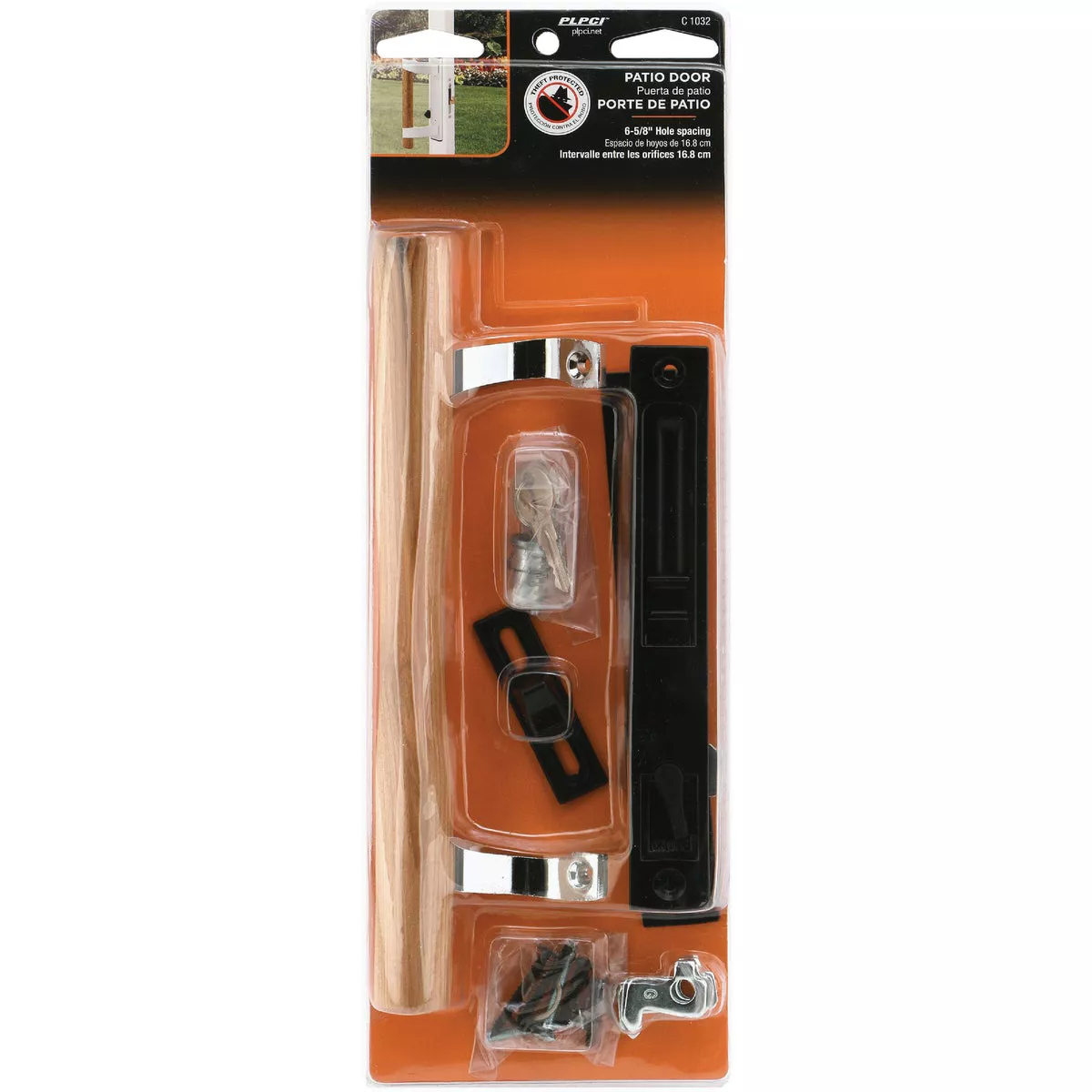 Prime-Line Flush Mount Hook Sliding Patio Door Handle Set - photo 2