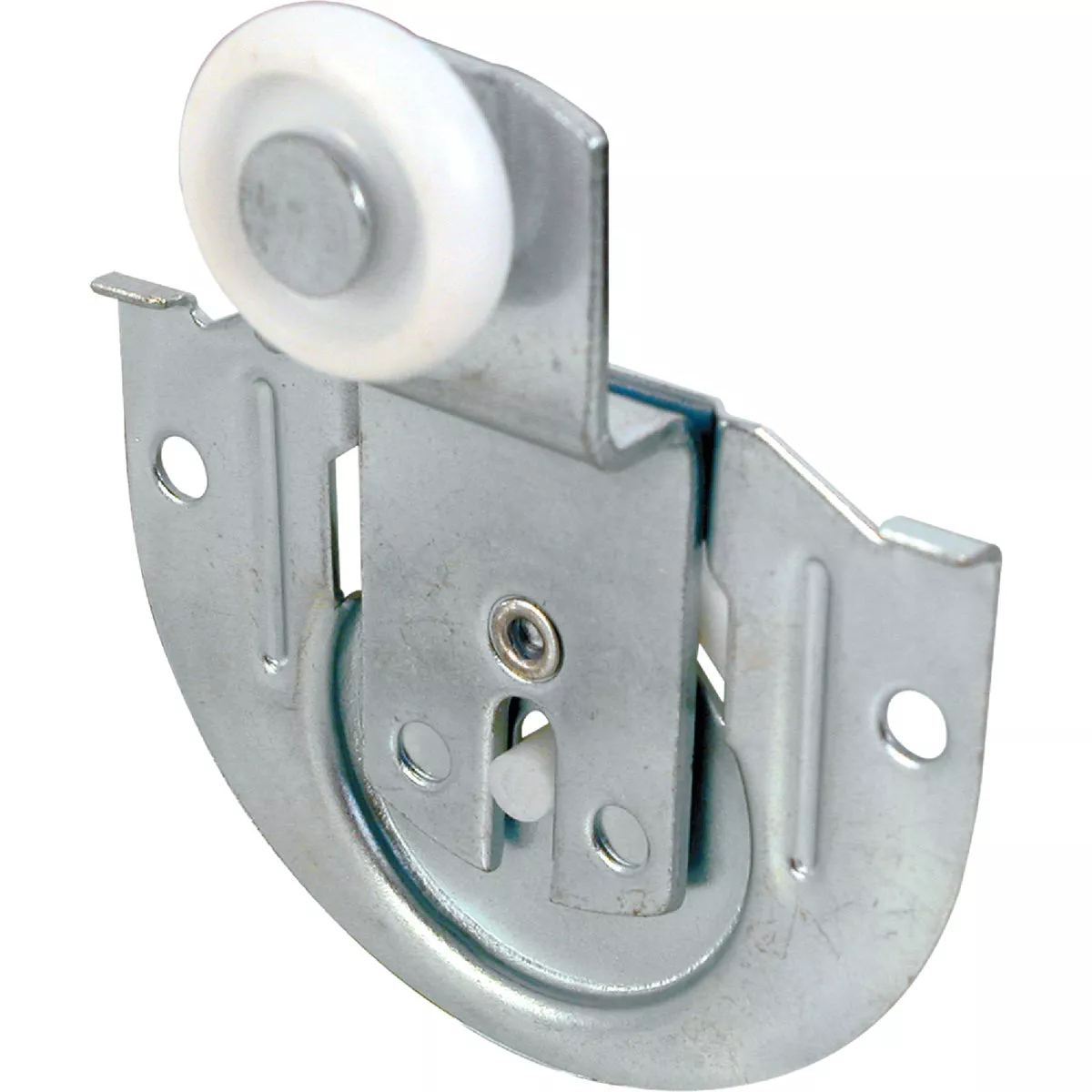 Prime-Line 3/8 In. Offset Adjustable Wheel Back Bypass Door Roller (2-Count)