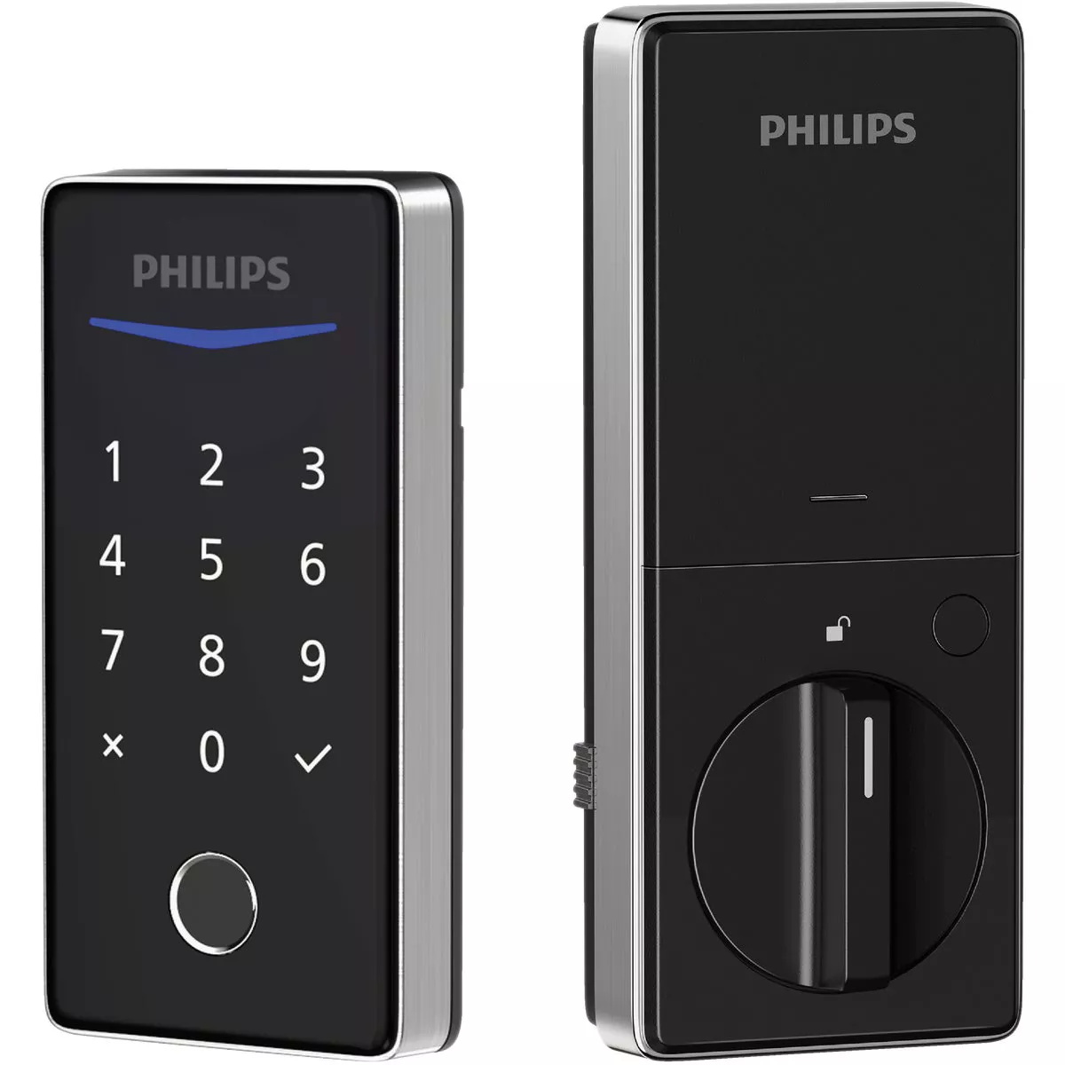 Philips Keyless Smart Lock Electronic Deadbolt, Satin Nickel - photo 4