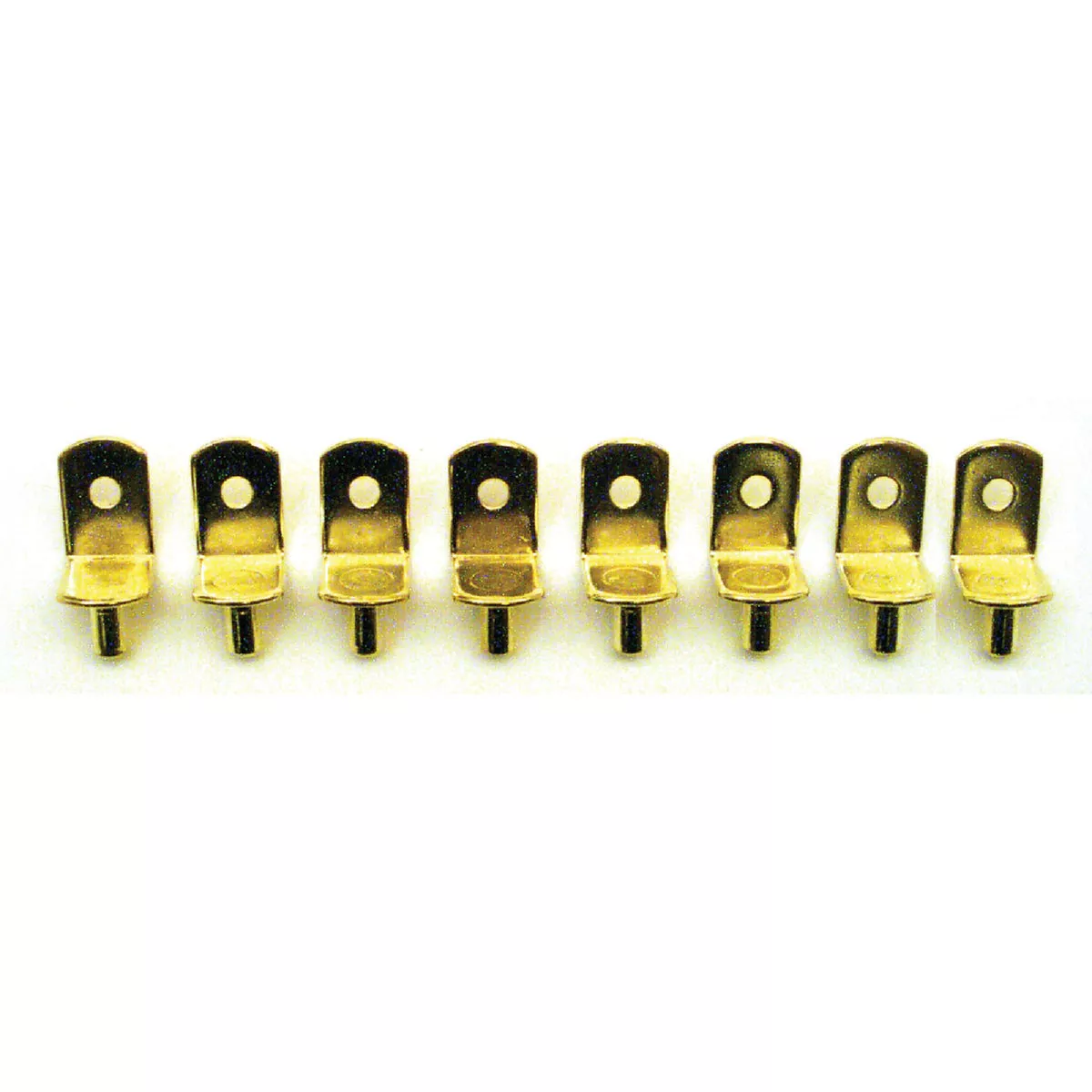 Prime-Line 1/4 In. Brass Metal Shelf Support (8-Count) - photo 3