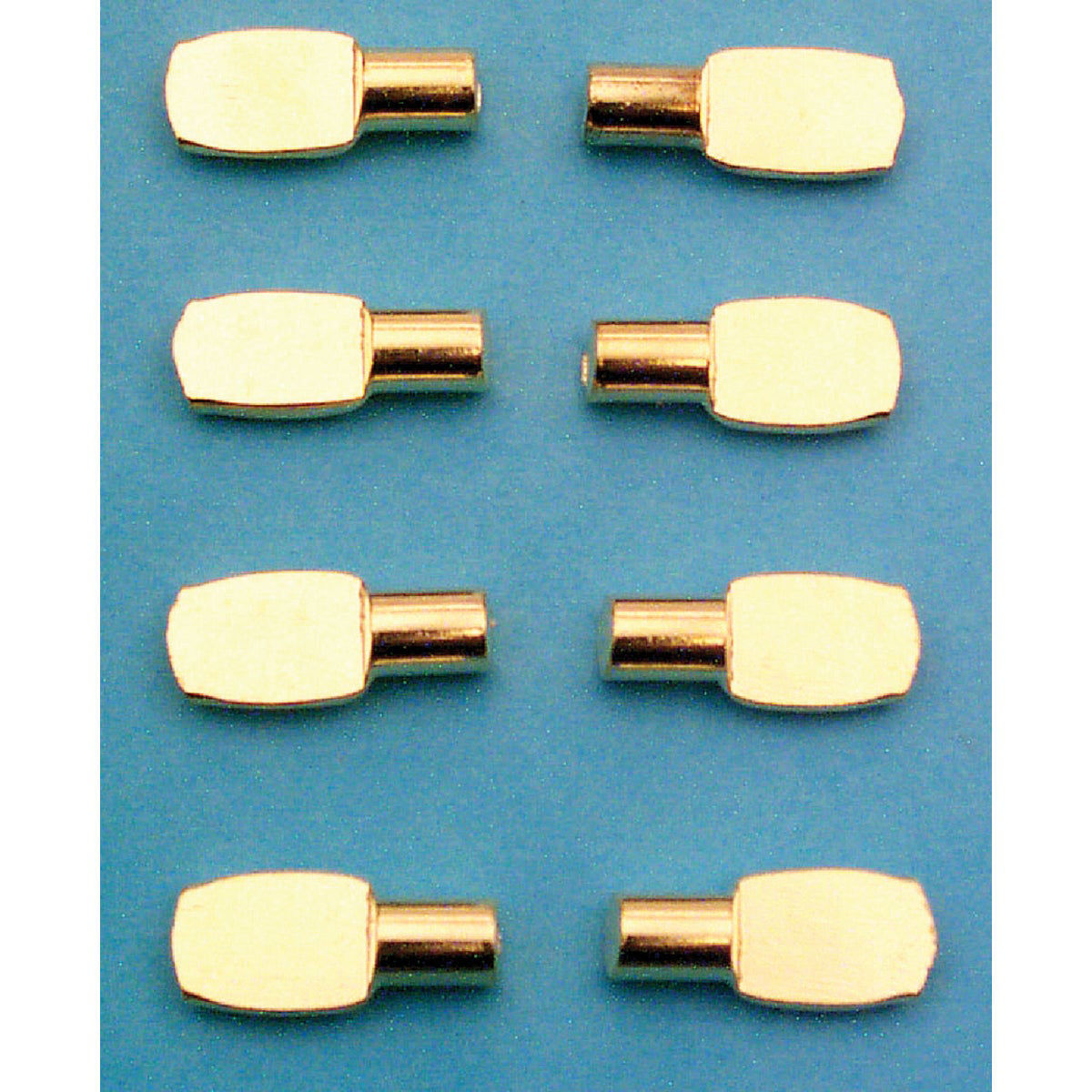 Prime Line 1 4 In Brass Spoon Style Shelf Support Peg 8 Count Do