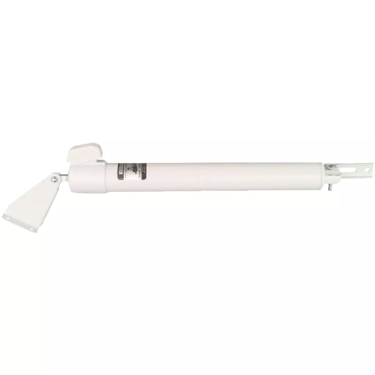National Hardware White Touch'N Hold Smooth Screen Door Closer