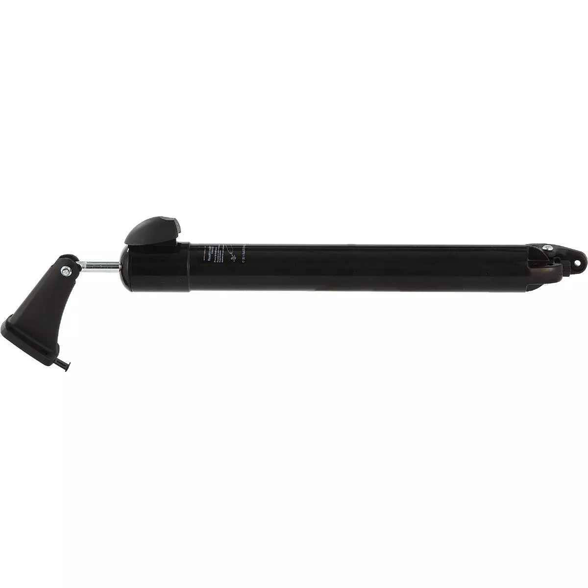 National Hardware Black Touch'N Hold Smooth Screen Door Closer