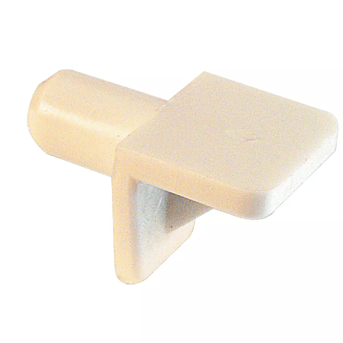 Prime-Line 5mm White Plastic Mini Shelf Support (8 Count) - photo 2