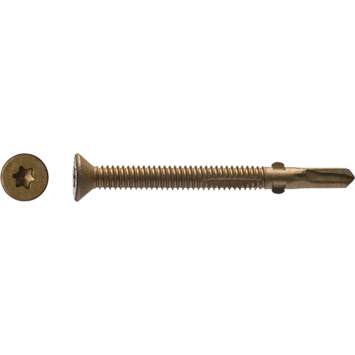 Big Timber #14 x 2-3/4 In. Flat Head Self-Drilling Wood to Metal Screw (5 Lb.) - photo 2